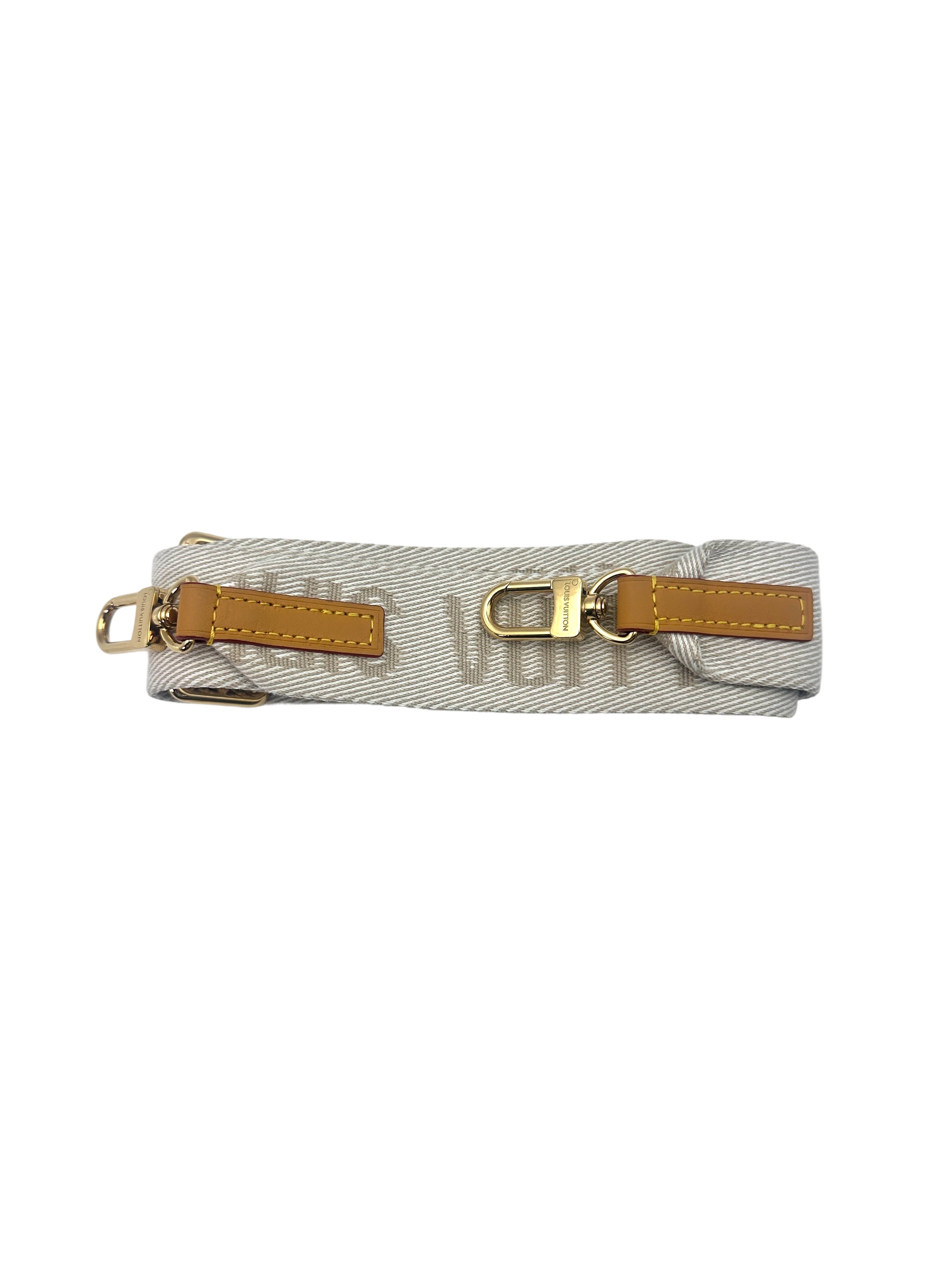 Louis Vuitton x Nigo Monogram Stripes Brown Flap Double Phone Pouch LV2076