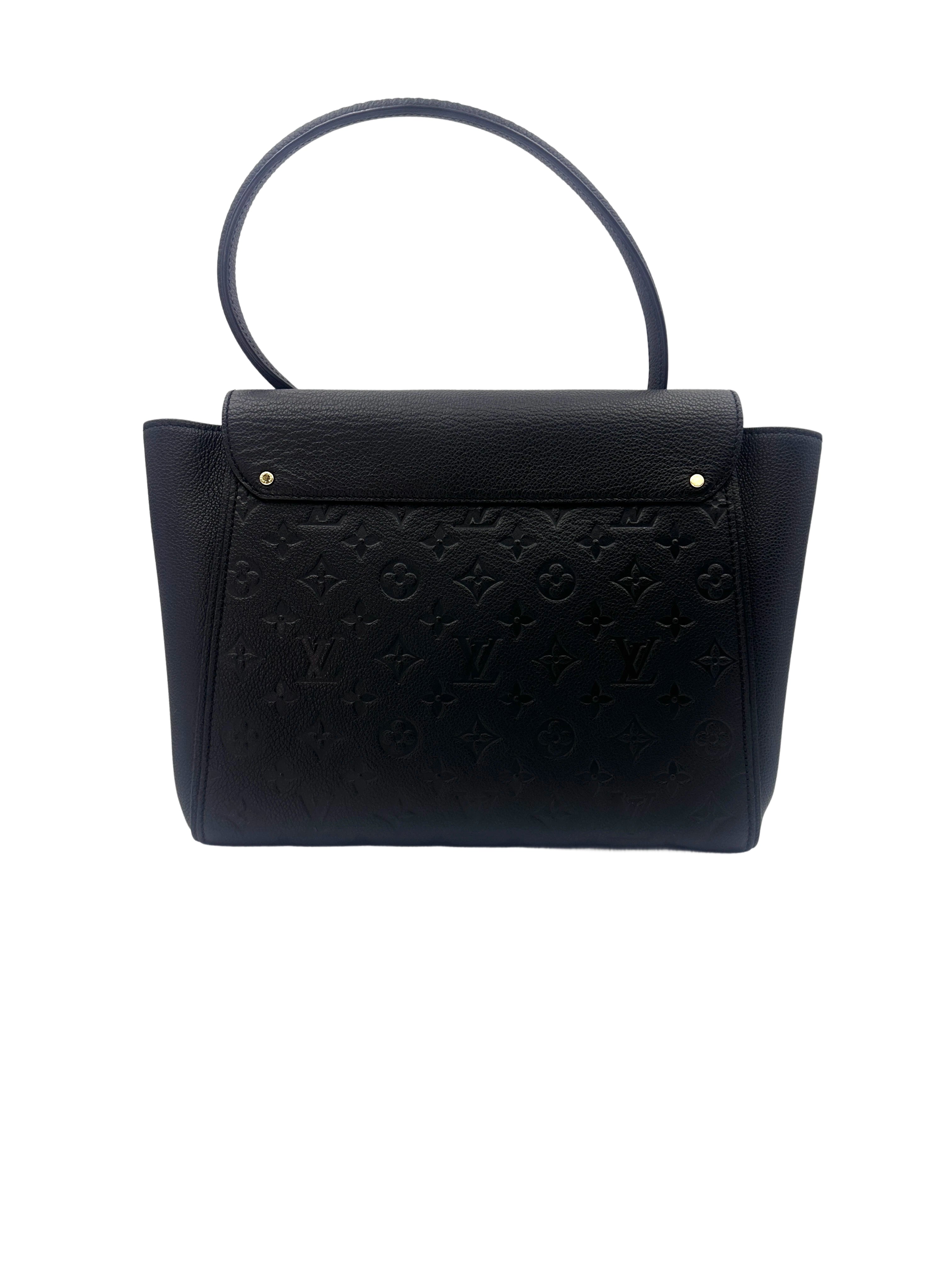 Louis Vuitton Trocadero Black Monogram Empreinte Leather Shoulder Bag LV2078