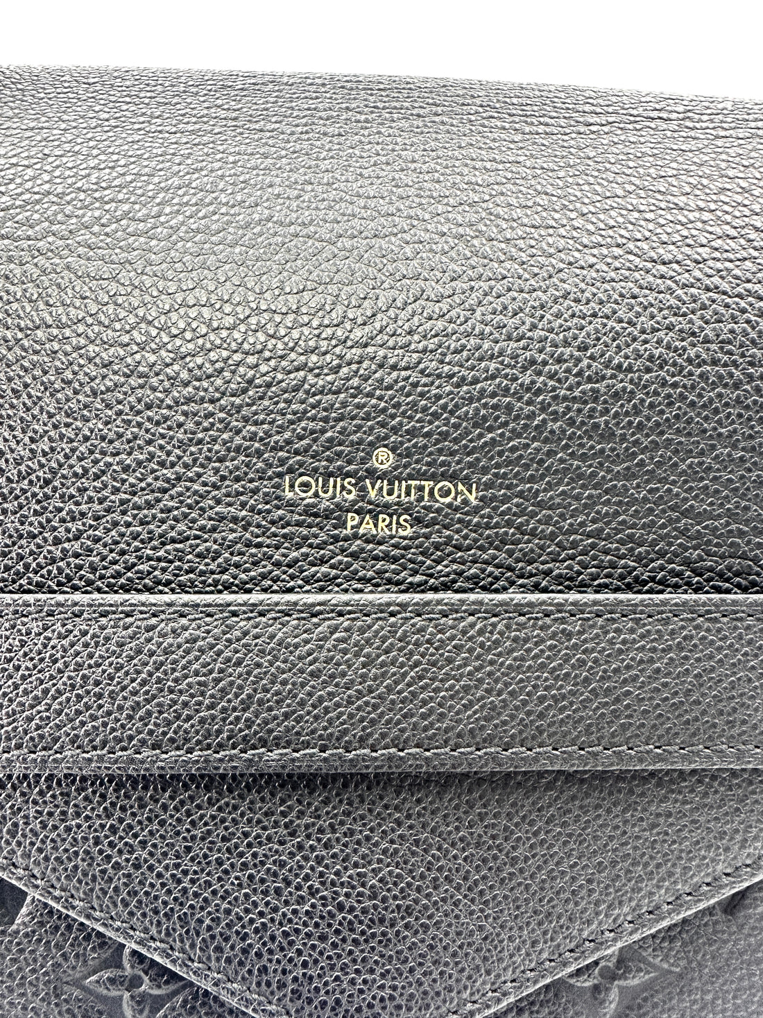 Louis Vuitton Trocadero Black Monogram Empreinte Leather Shoulder Bag LV2078
