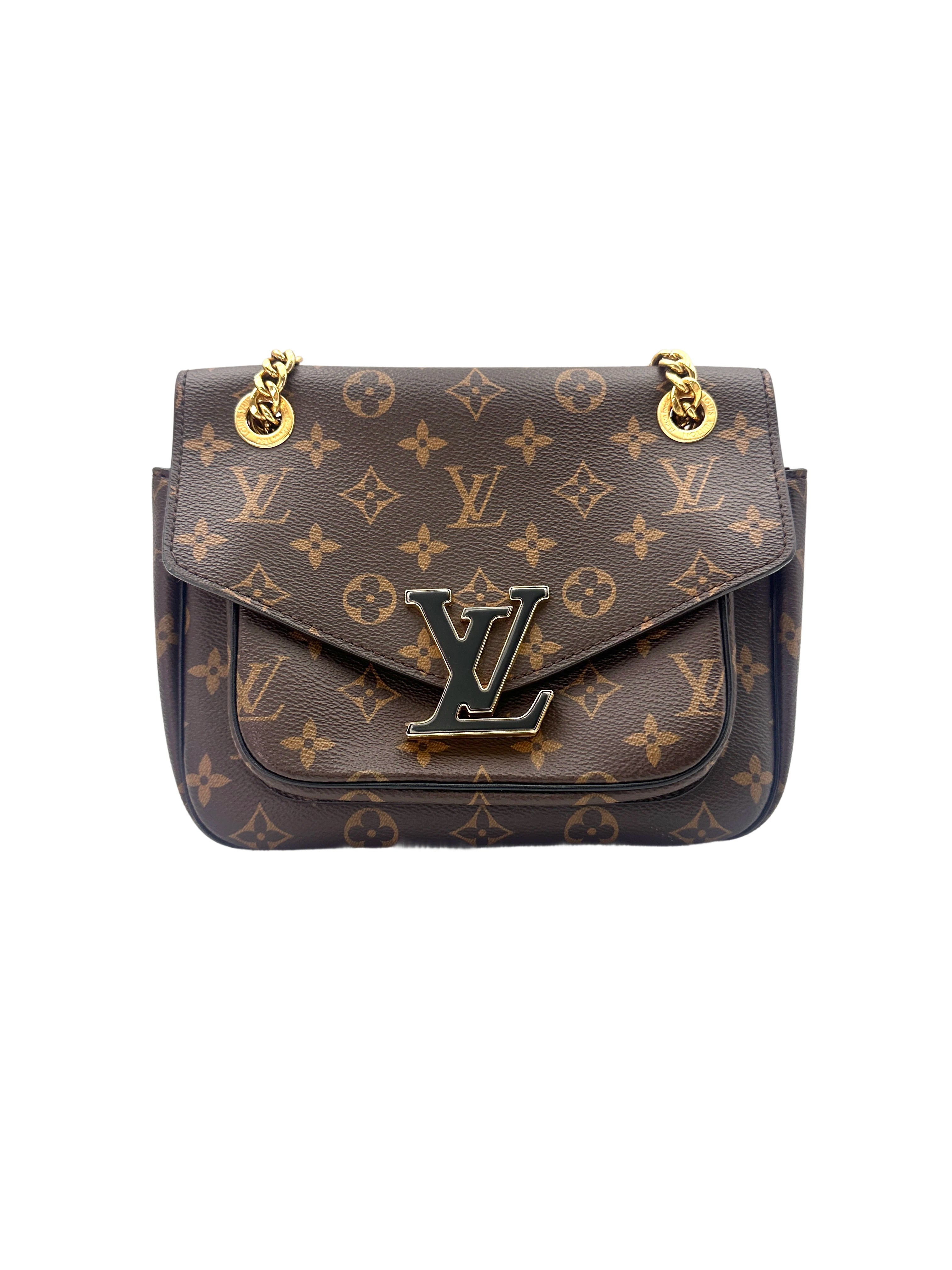 Louis Vuitton Passy Monogram Canvas Chain Bag LV2098