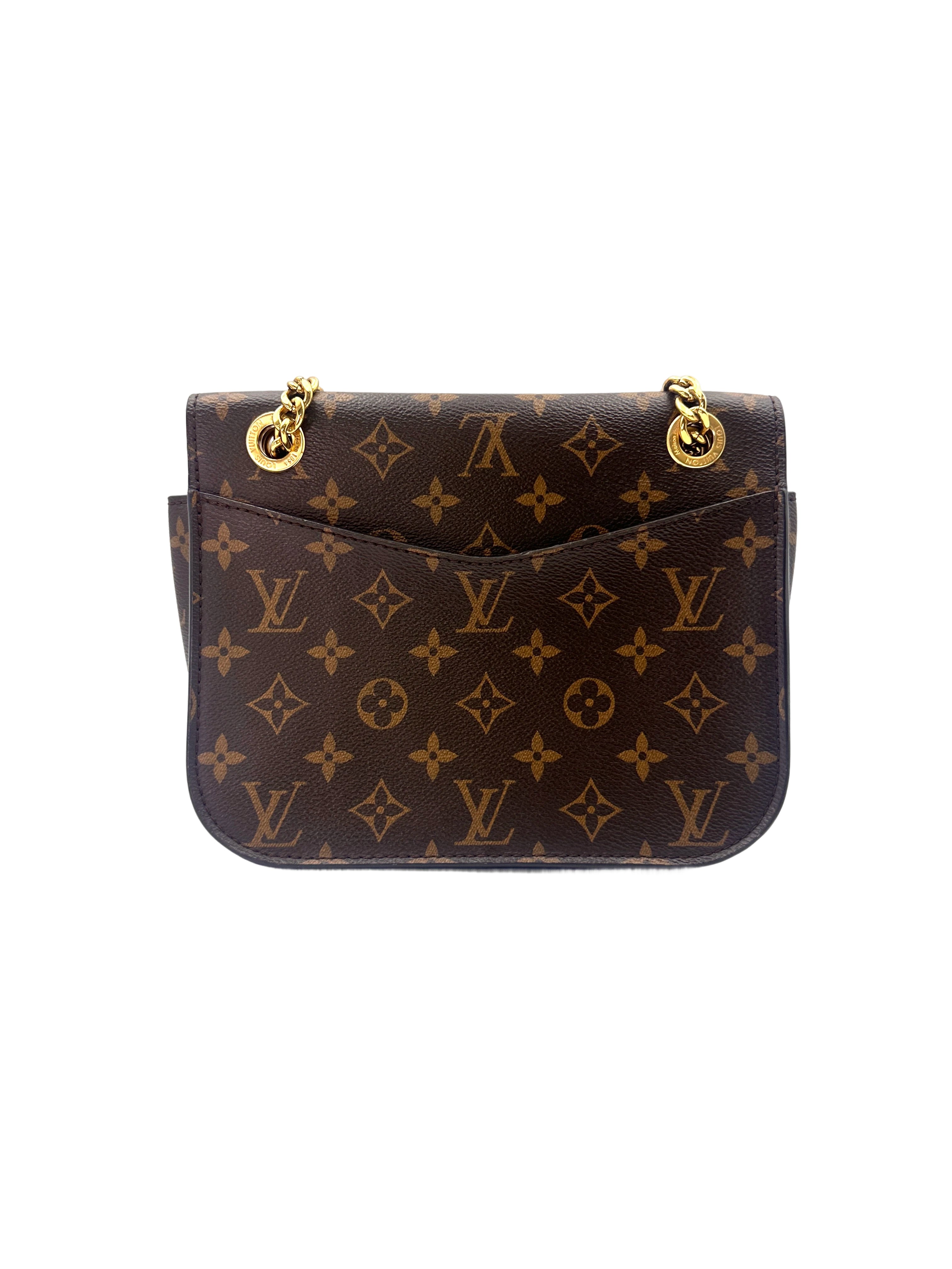 Louis Vuitton Passy Monogram Canvas Chain Bag LV2098