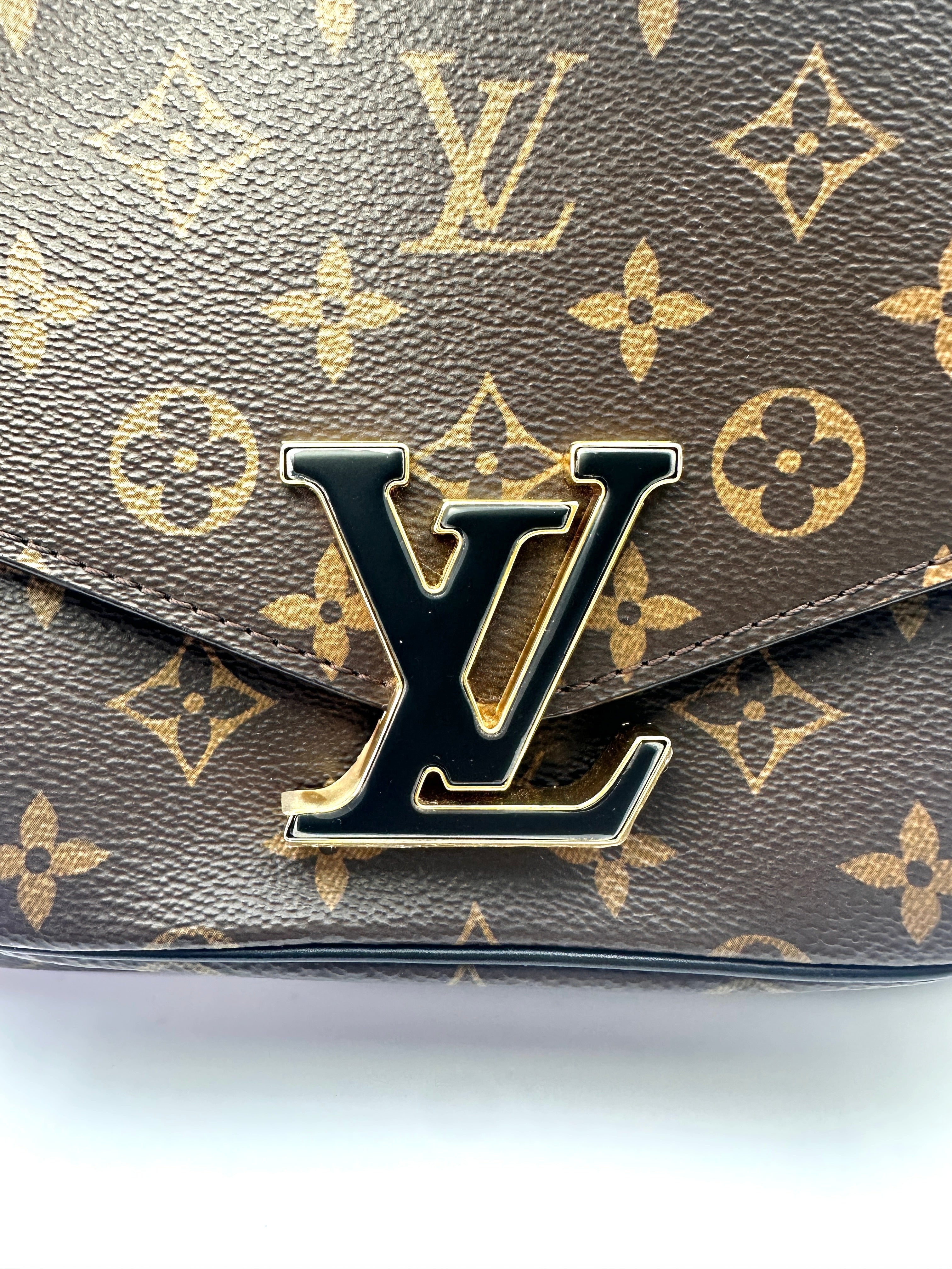 Louis Vuitton Passy Monogram Canvas Chain Bag LV2098