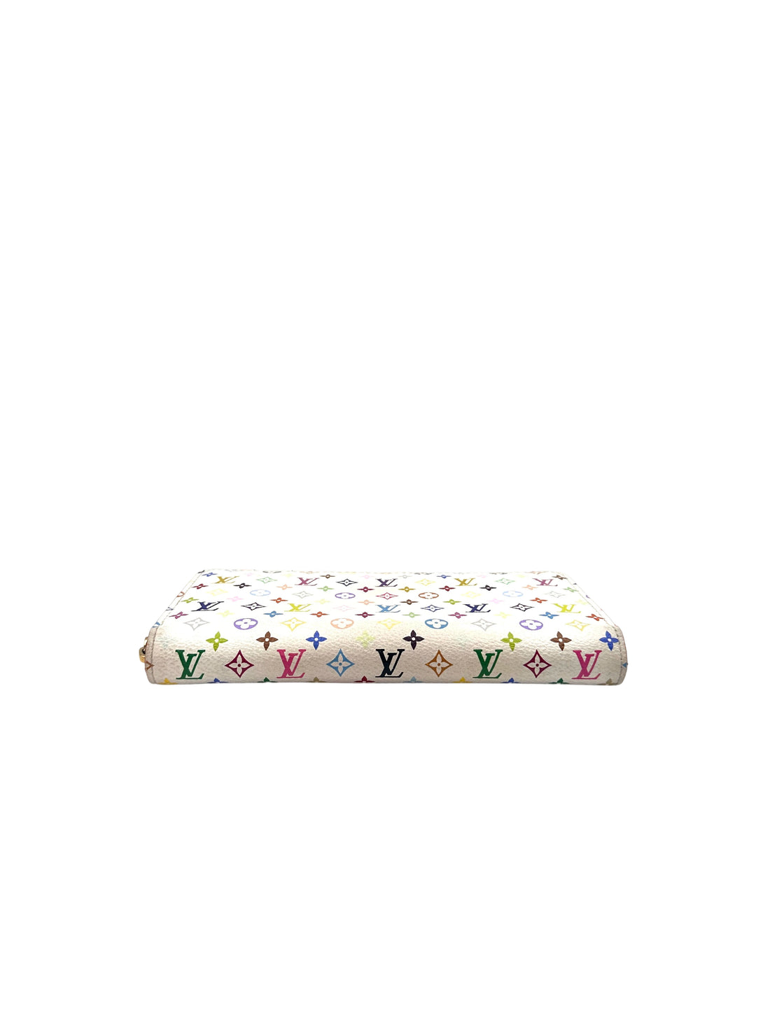 Louis Vuitton x Takashi Murakami Multicolor Monogram Zippy Wallet LV2089