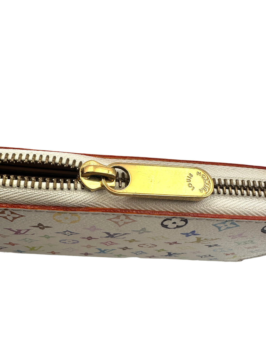 Louis Vuitton x Takashi Murakami Multicolor Monogram Zippy Wallet LV2089