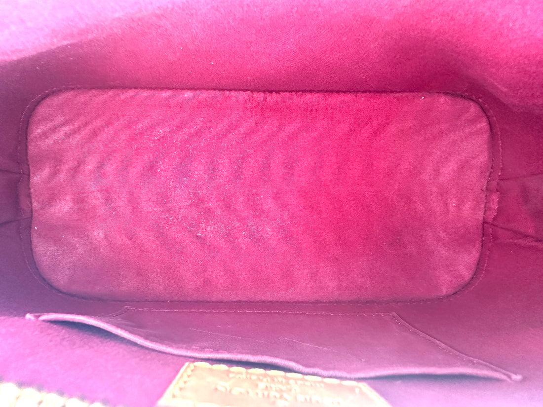 Louis Vuitton Alma BB Red Epi Leather Handle Bag LV2091