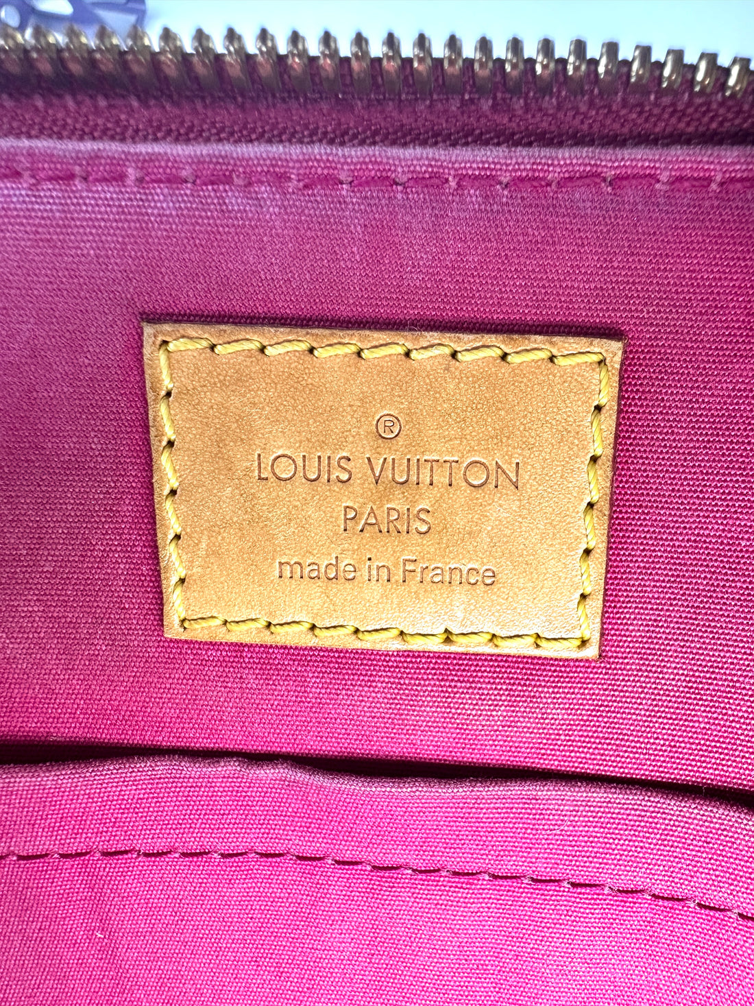 Louis Vuitton Alma BB Red Epi Leather Handle Bag LV2091