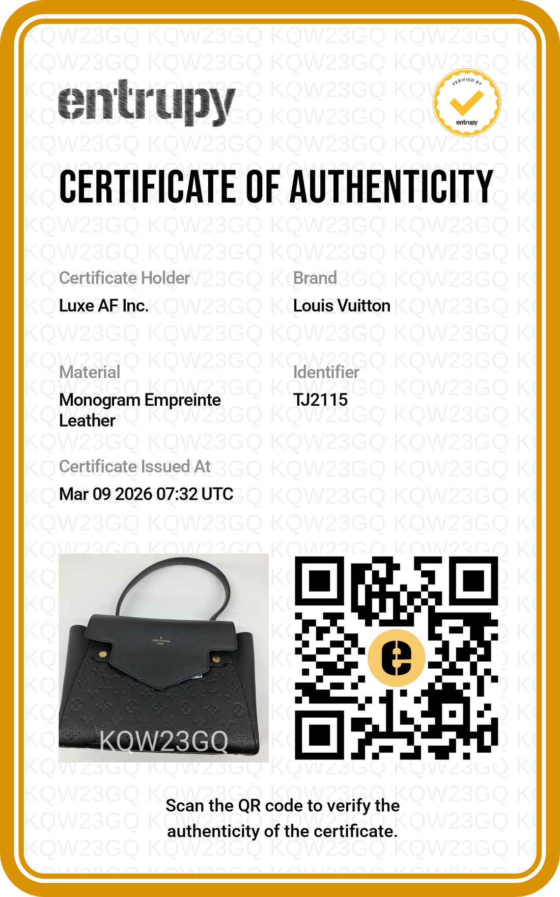 Louis Vuitton Trocadero Black Monogram Empreinte Leather Shoulder Bag LV2078