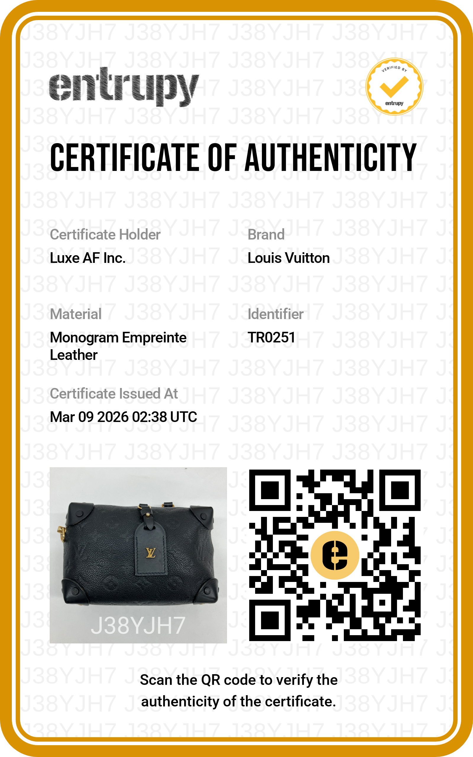 Louis Vuitton Petite Malle Souple Black Monogram Empreinte Handle Bag LV2066