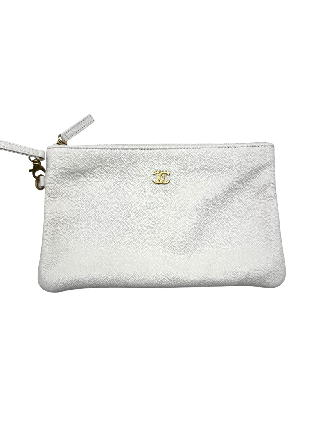 Chanel 25 White Quilted Leather Medium Size Hobo Bag(NH***KL) IRIS059