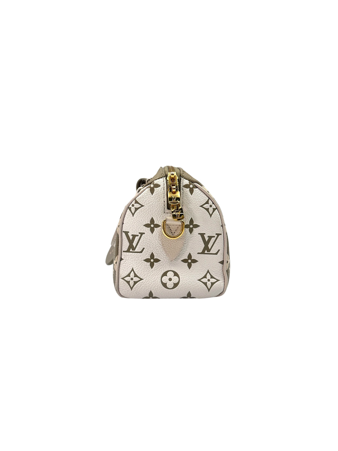 Louis Vuitton Speedy20 "Spring in the City" Green/White Monogram Empreinte Handle Bag LV2092