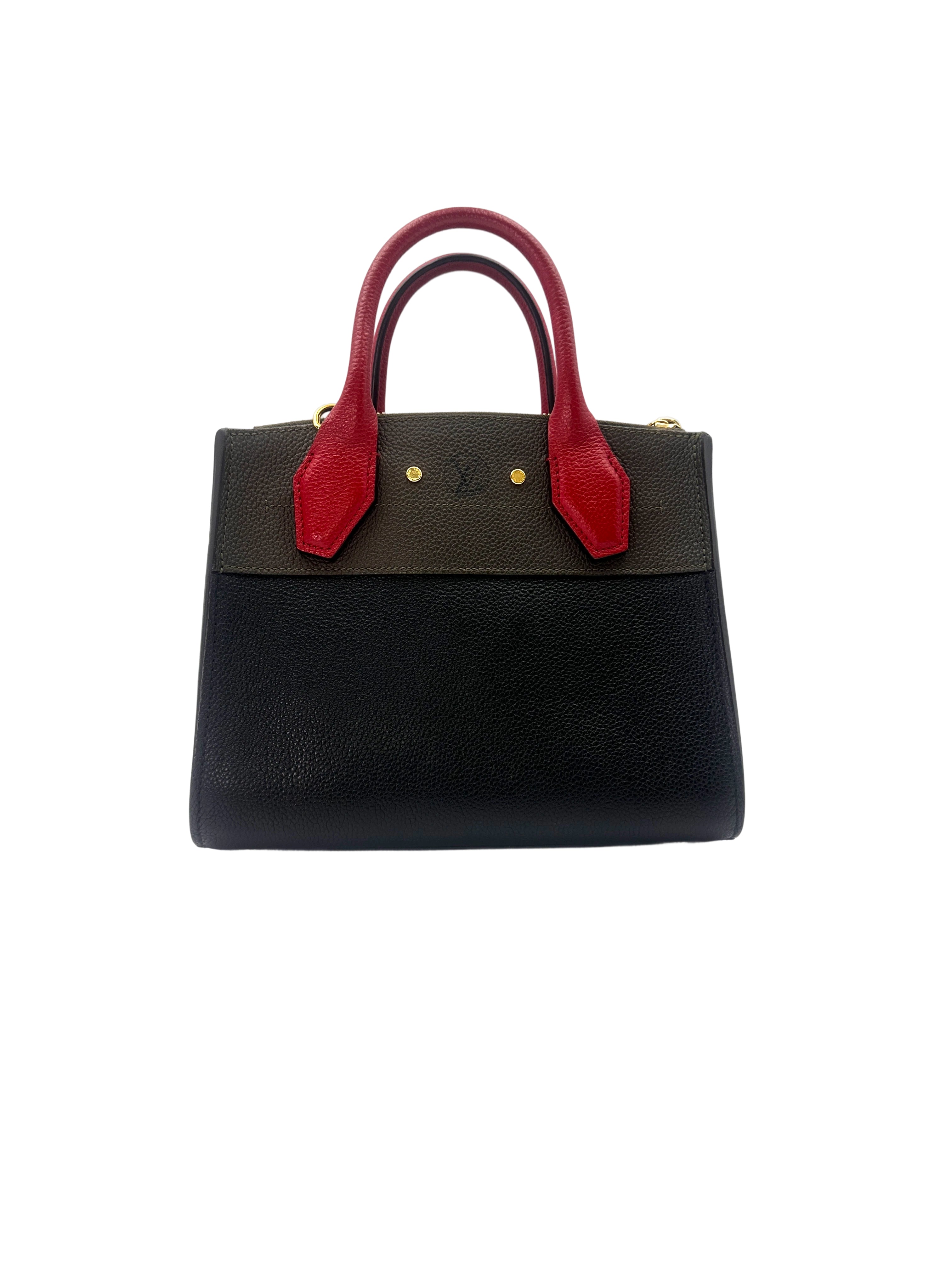 Louis Vuitton City Steamer Multicolor Taurillon Leather Handle Bag LV2084