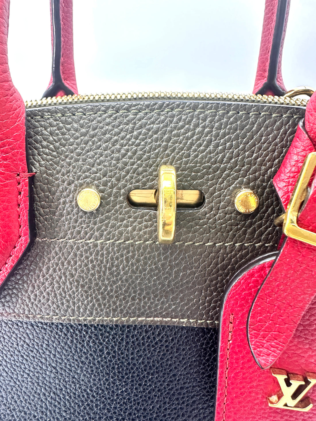 Louis Vuitton City Steamer Multicolor Taurillon Leather Handle Bag LV2084