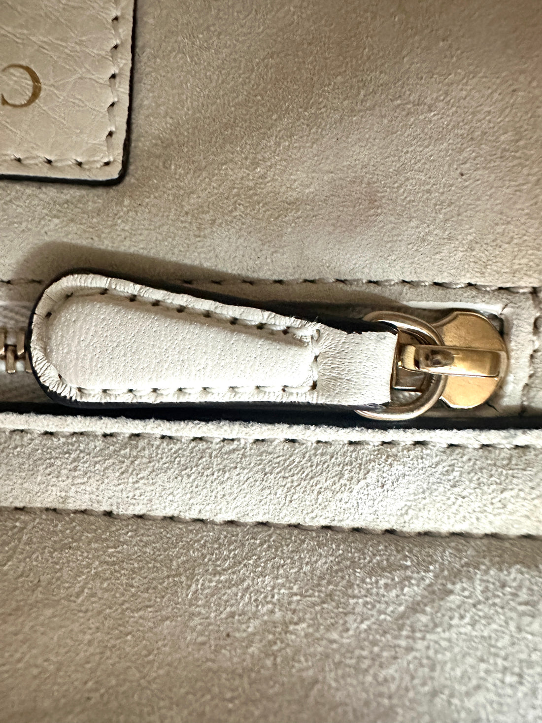 Christian Dior Lady Dior White Cannage Leather Handle Bag With Gold Charms DR549