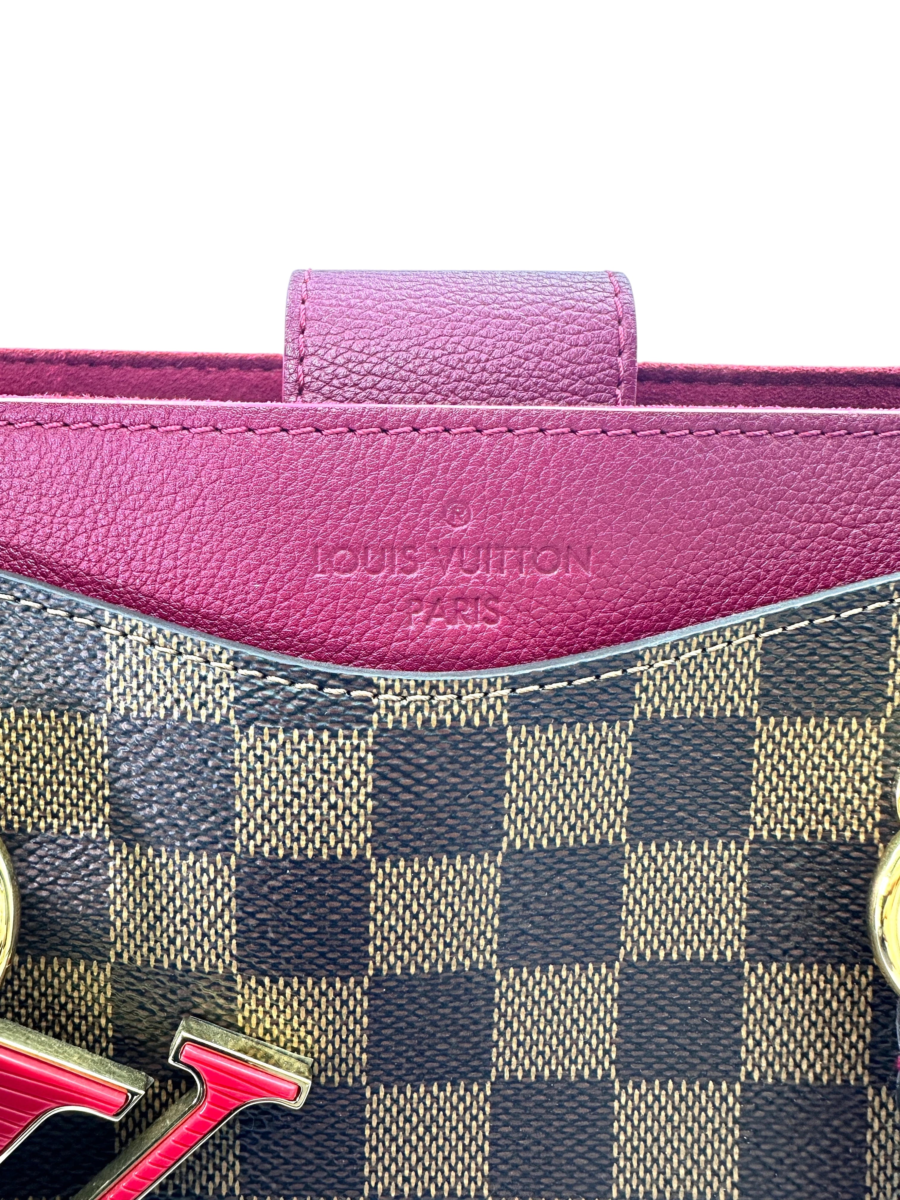 Louis Vuitton Riverside Damier Ebene Tote Bag LV2097