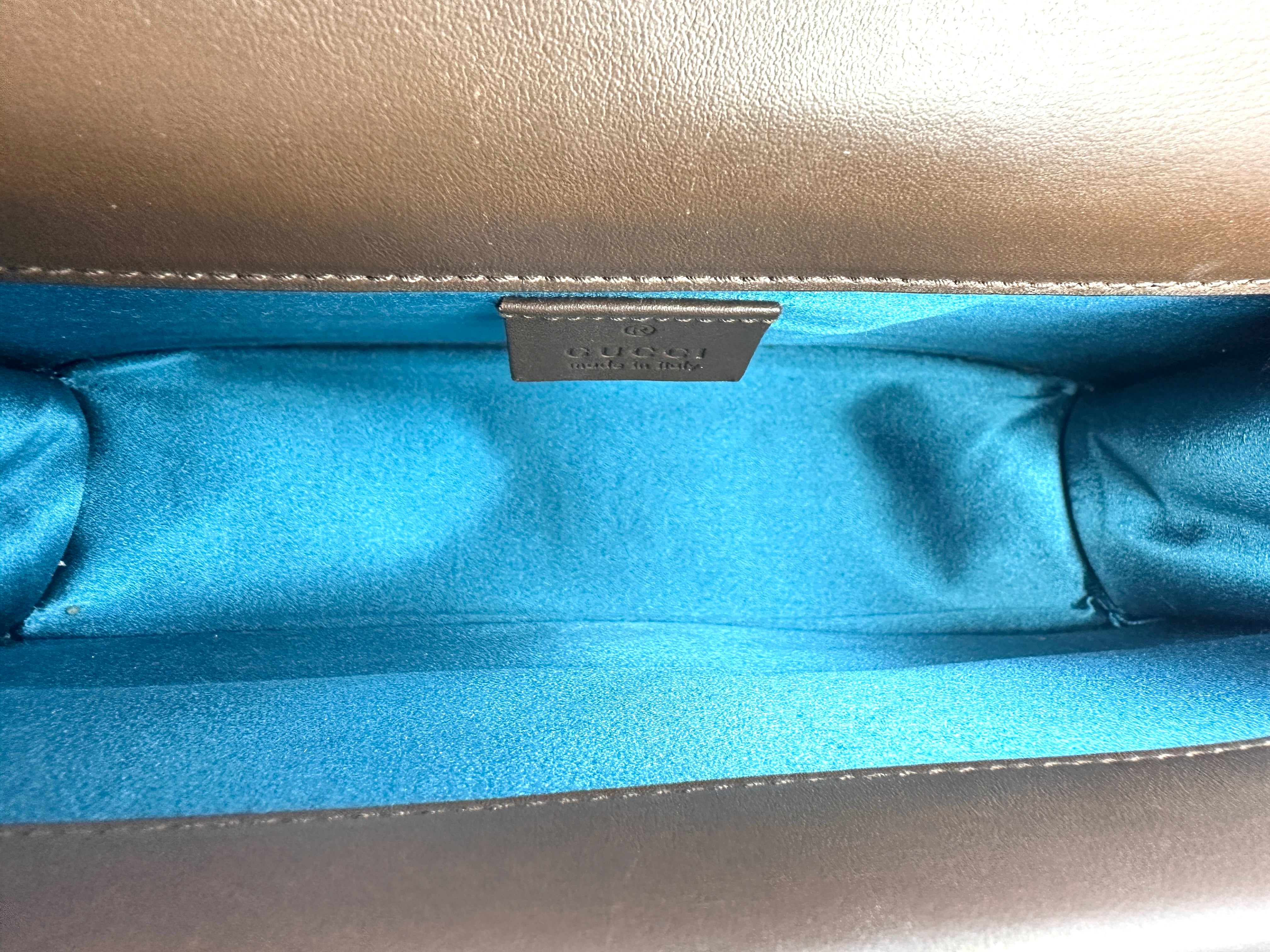 Gucci Dionysus GG Brown Velvet Medium Size Shoulder Bag GG753