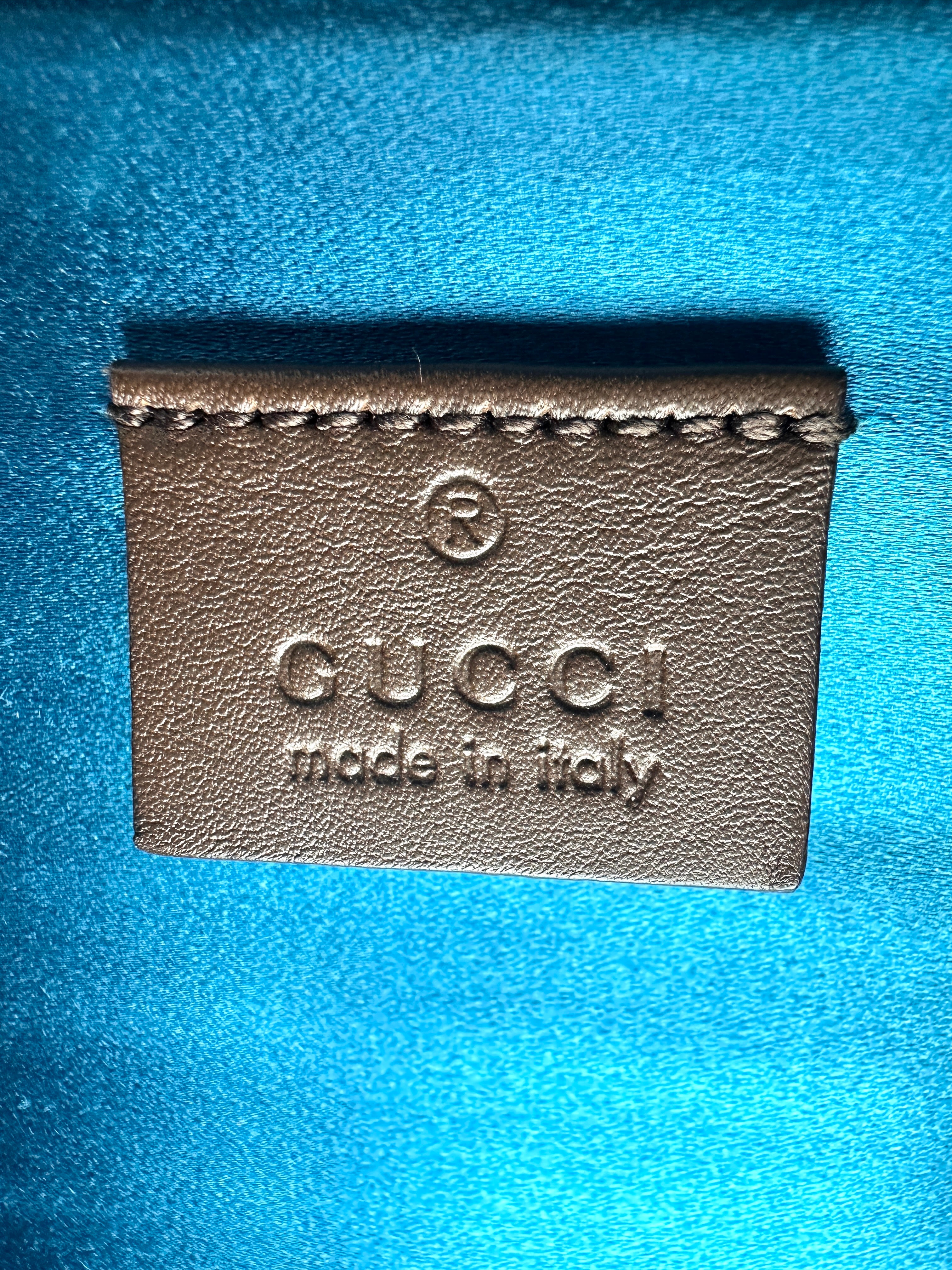 Gucci Dionysus GG Brown Velvet Medium Size Shoulder Bag GG753