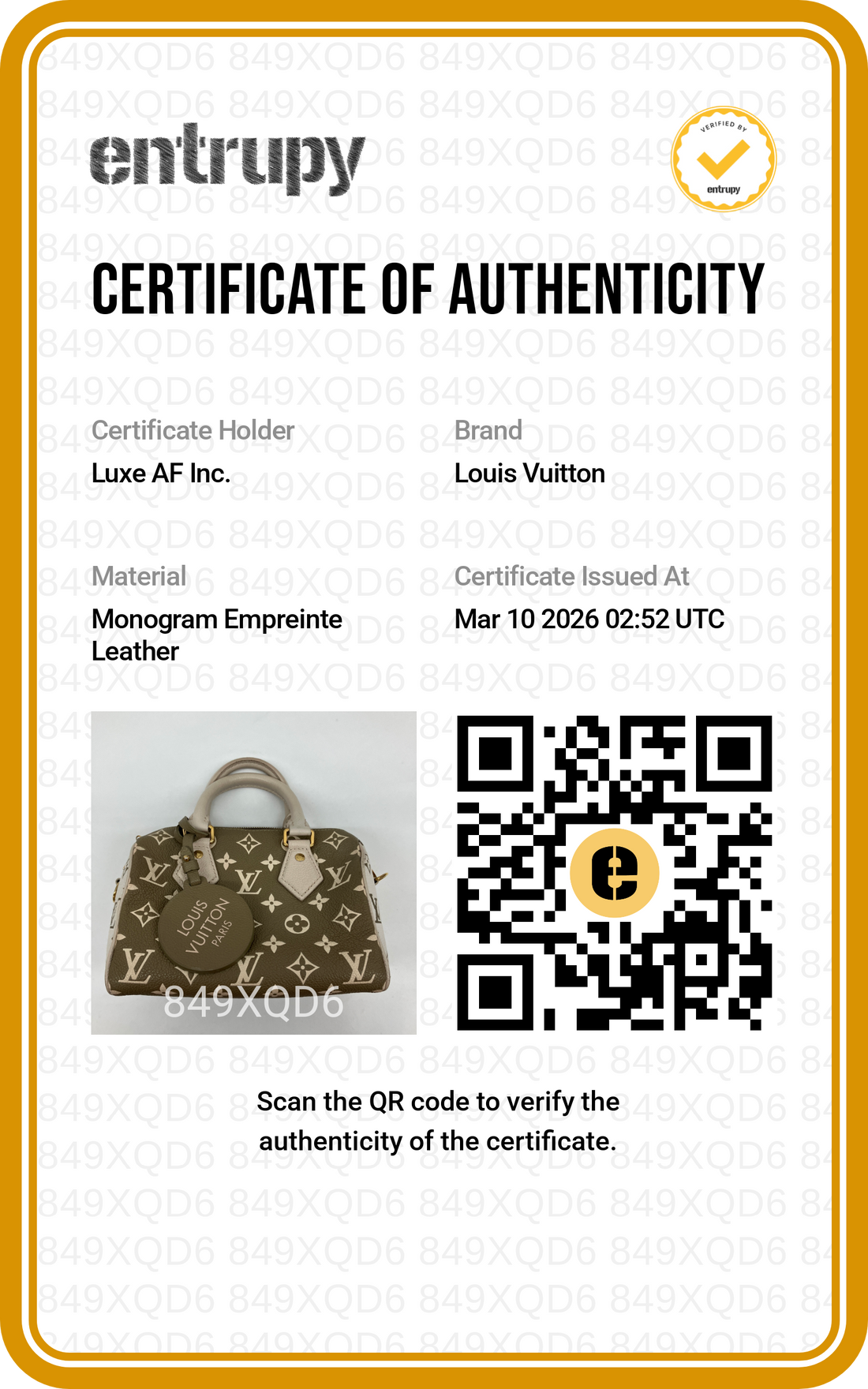Louis Vuitton Speedy20 "Spring in the City" Green/White Monogram Empreinte Handle Bag LV2092