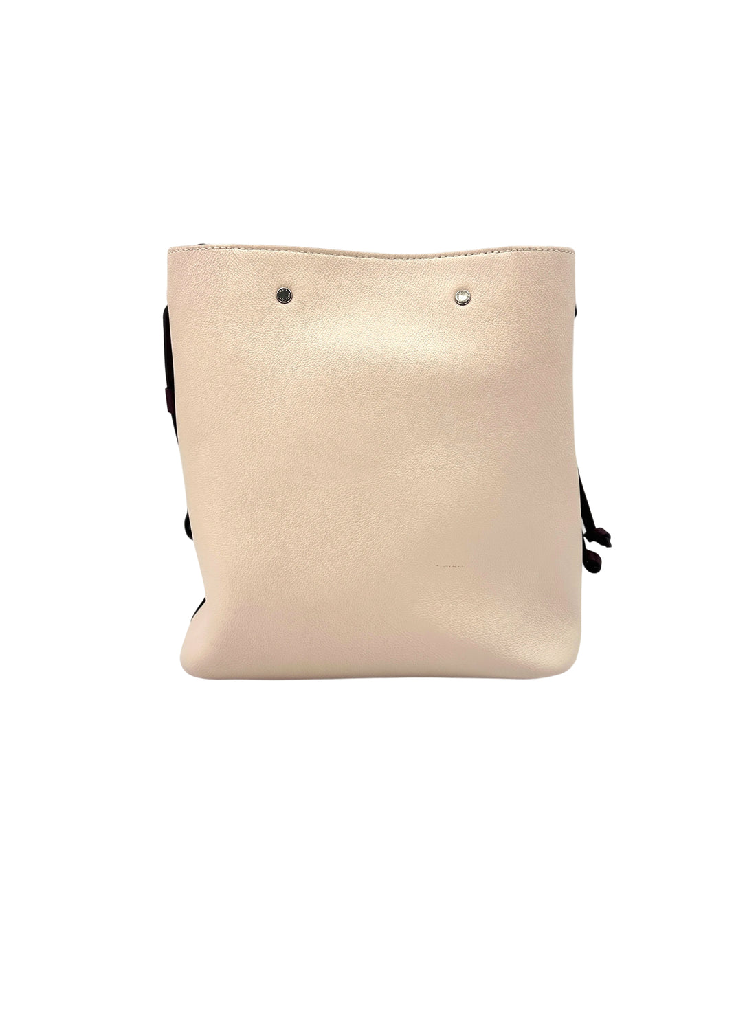 Louis Vuitton Lockme White Calfskin Bucket Bag LV2112