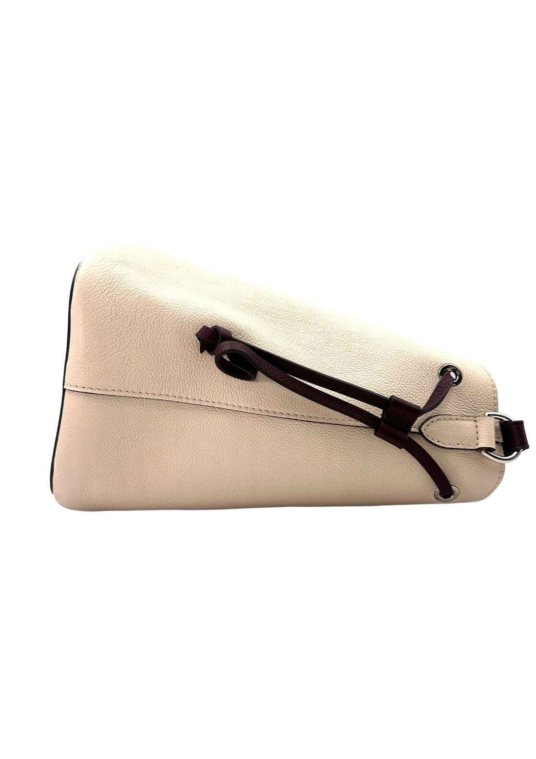 Louis Vuitton Lockme White Calfskin Bucket Bag LV2112