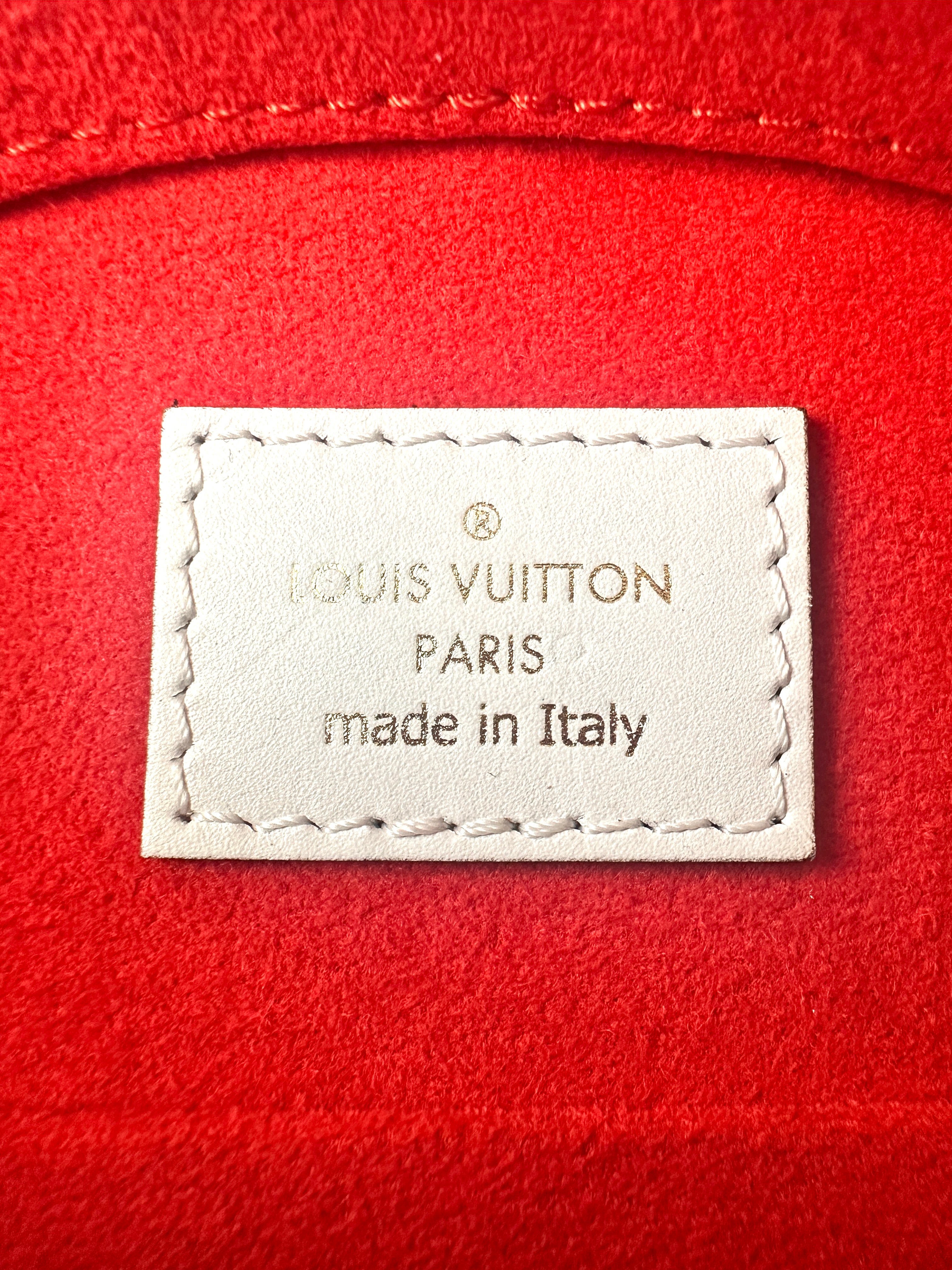 Louis Vuitton LV Crafty Red/White Monogram Giant Boite Chapeau Souple LV2106