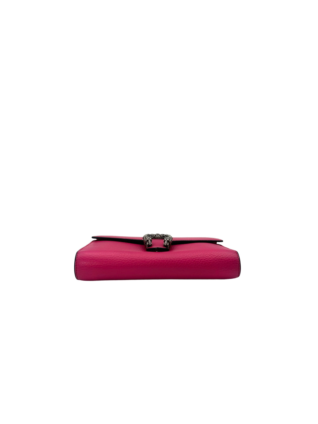 Gucci Dionysus Pink Leather Wallet On Chain GG750