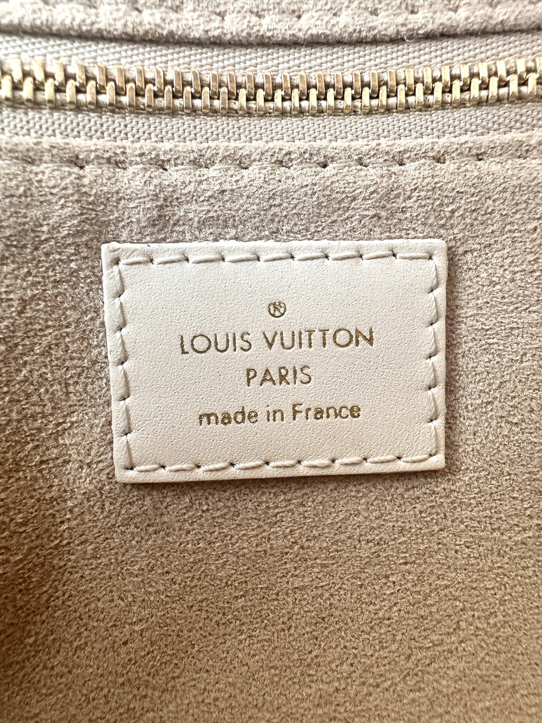 Louis Vuitton Petite Malle Souple White Monogram Empreinte Shoulder Bag LV2103