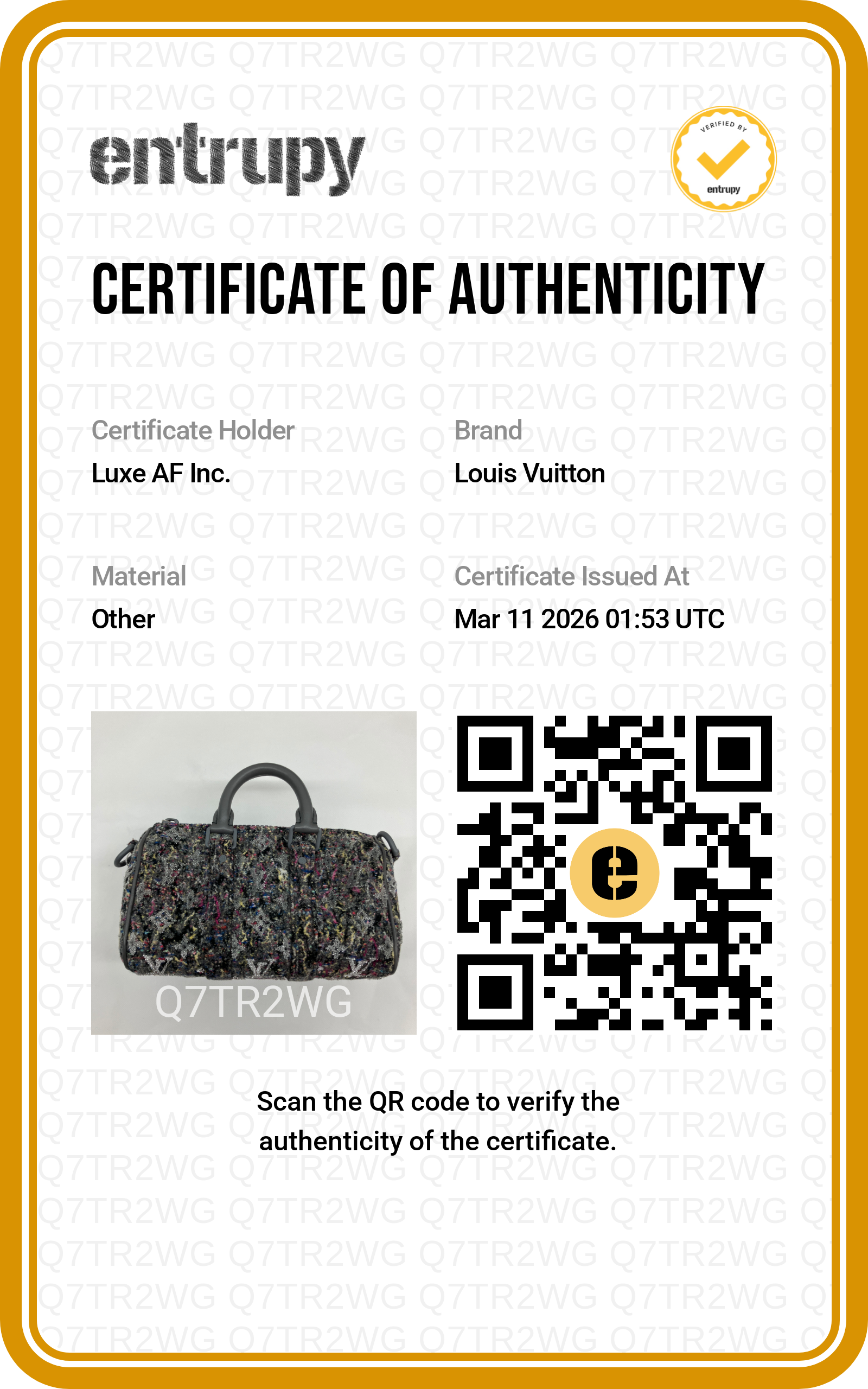 Louis Vuitton Winter 2021 Keepall XS Multicolor Monogram Felt Handle Bag LV2102