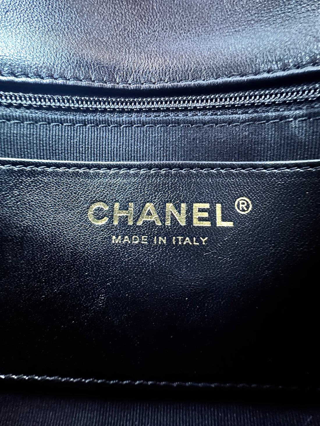Chanel Funky Town Black Quilted Calfskin Flap Bag With Chunky Chain(P9***AC) CC1522