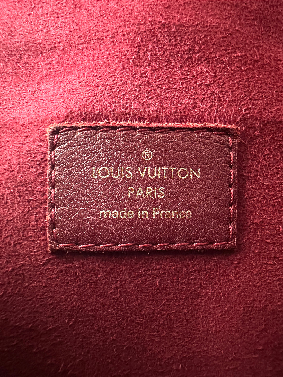 Louis Vuitton Victoire Monogram Canvas & Red Leather Chain Shoulder Bag LV2123