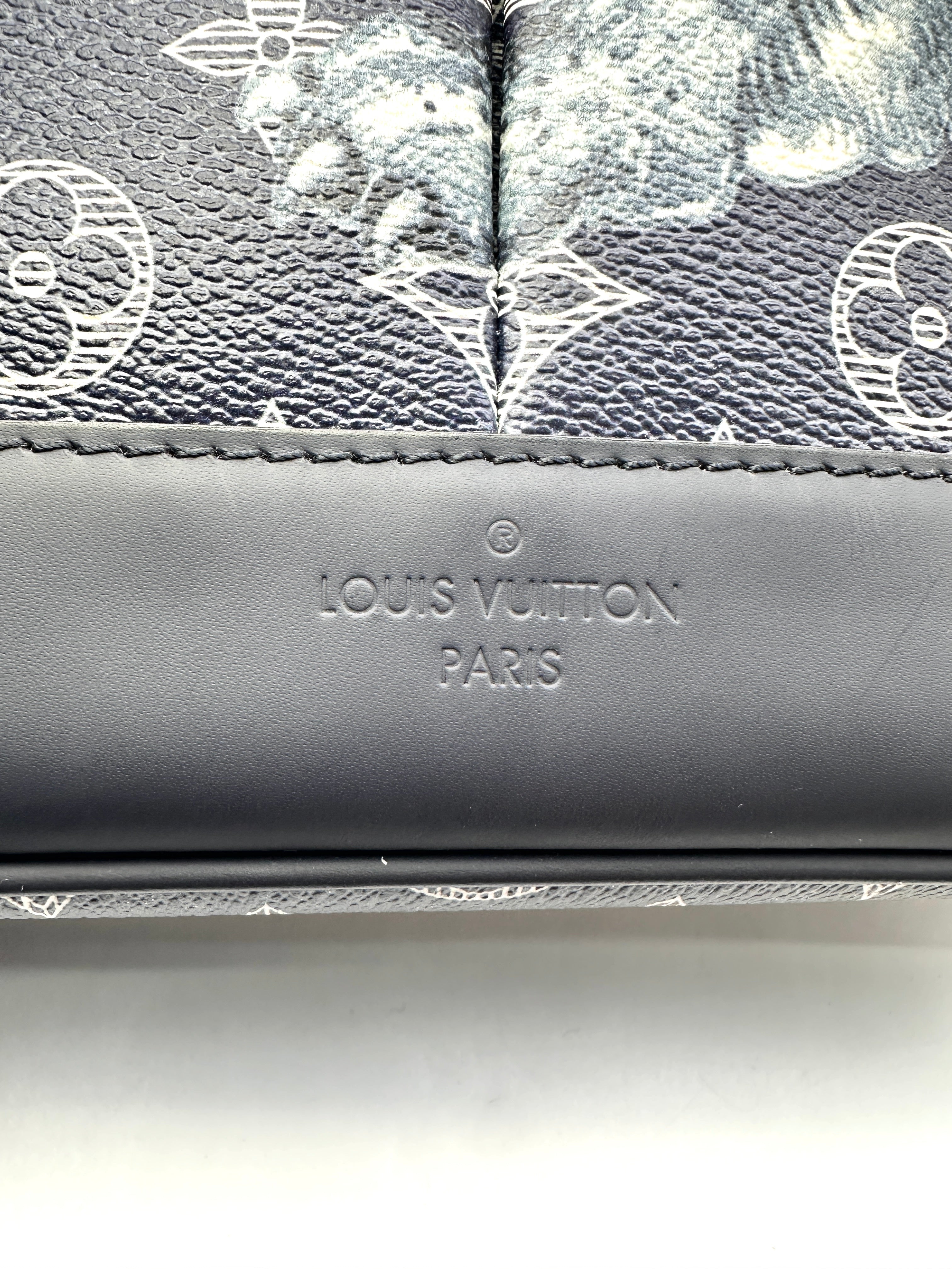 Louis Vuitton x Chapman Brothers Navy Lion Monogram Savane Messenger Bag LV2115