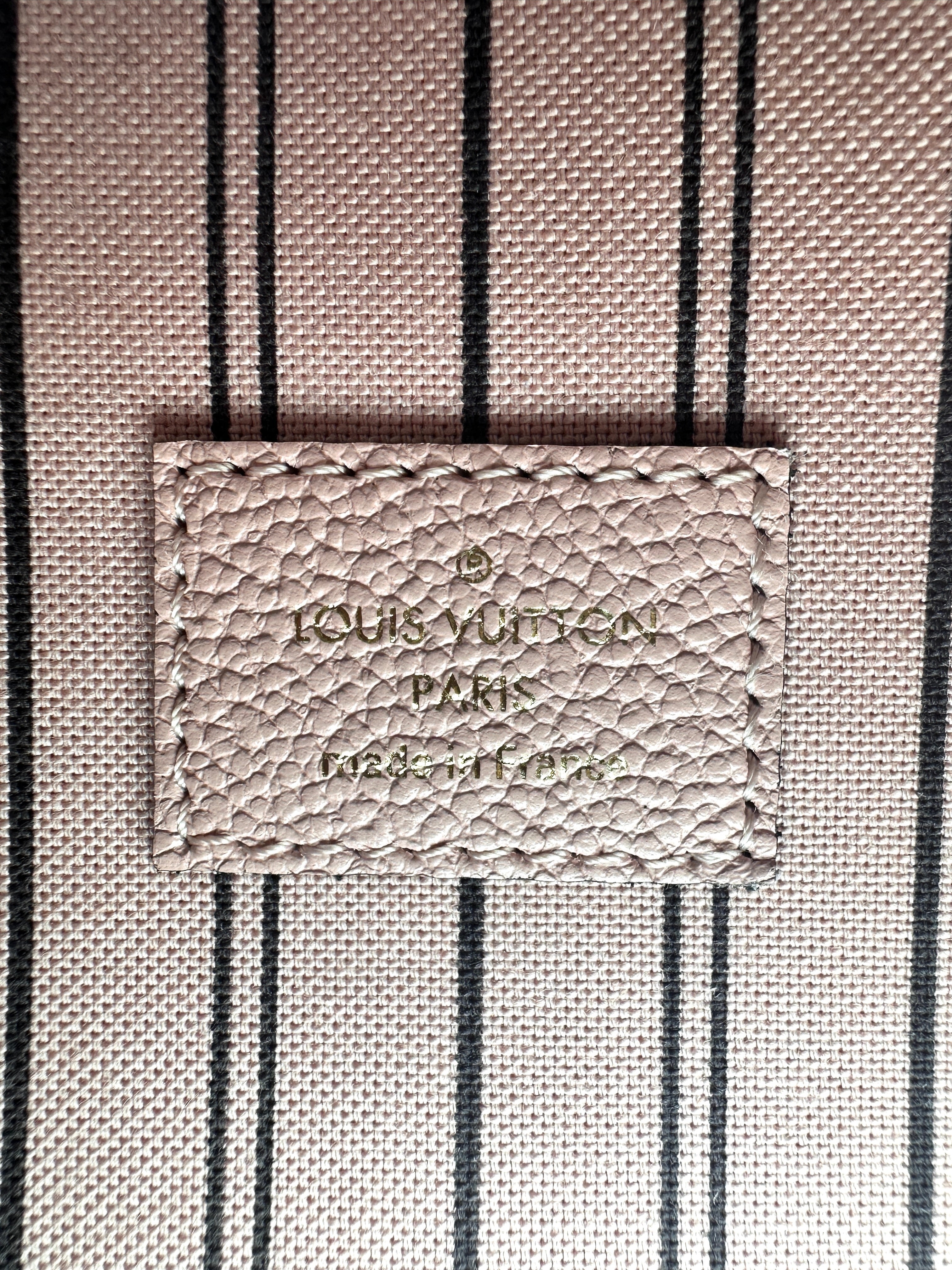 Louis Vuitton Pink Monogram Empreinte Leather Pochette Metis LV2117