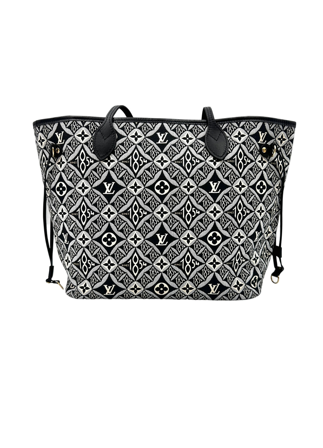 Louis Vuitton "Since 1854" Neverfull Jacquard Tote Bag With Pouch LV2127