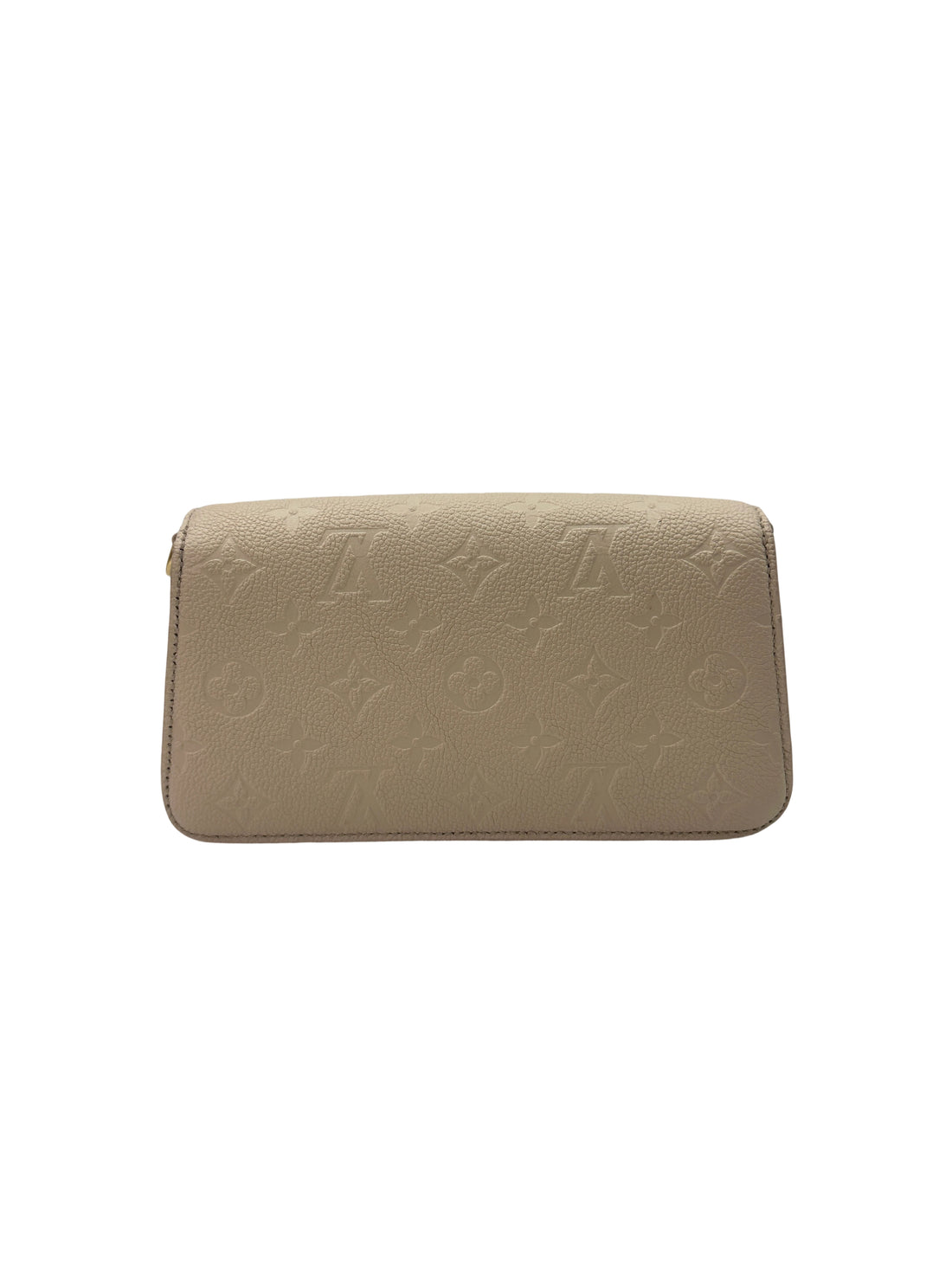 Louis Vuitton White Monogram Empreinte Leather Wallet On Chain Metis LV2122