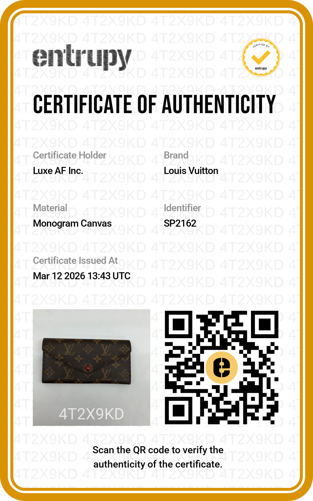 Louis Vuitton Monogram Josephine Wallet With Pouch LV2140