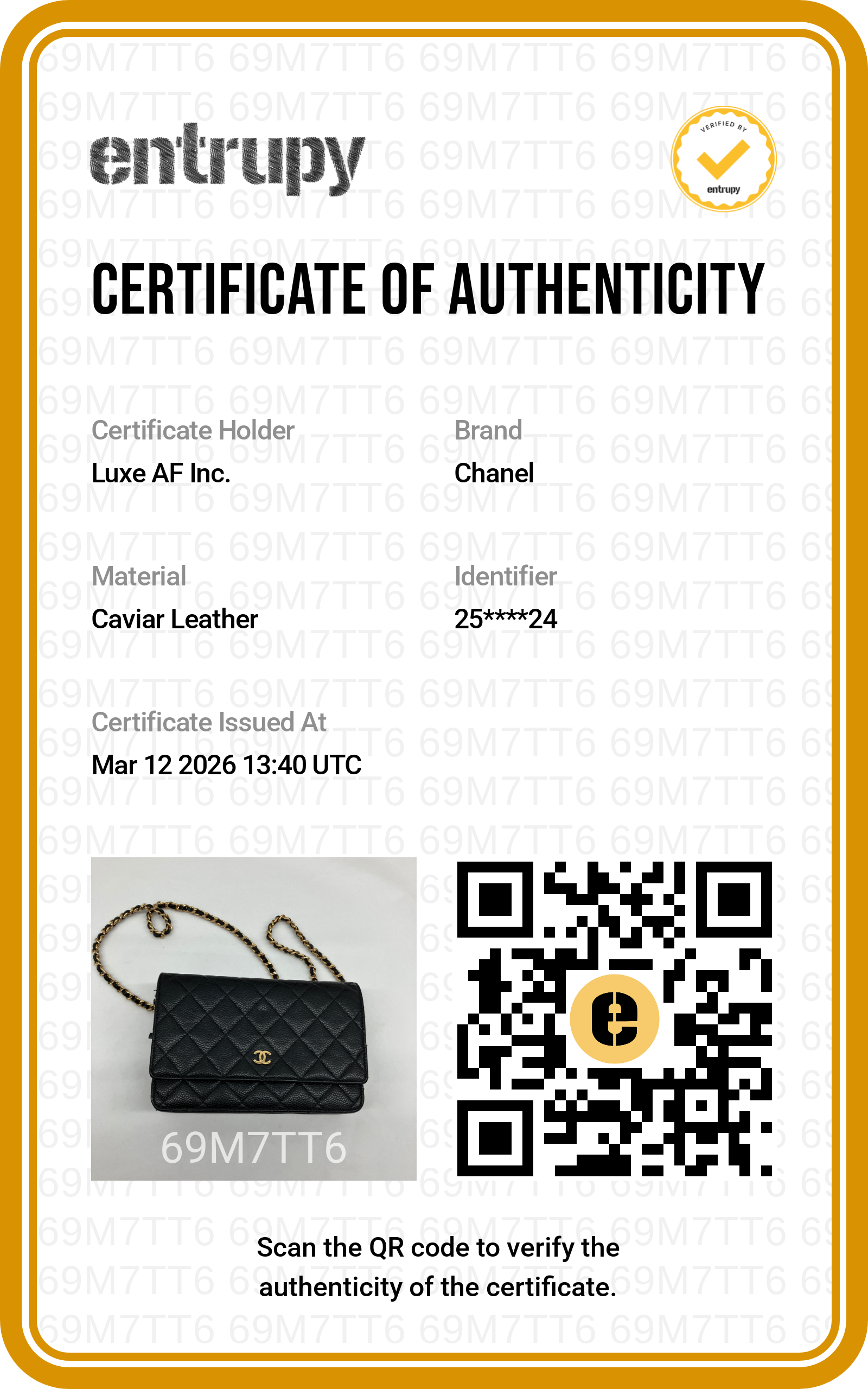 Chanel Black Quilted Leather Wallet On Chain With Gold Buckle(25***24) CC1530