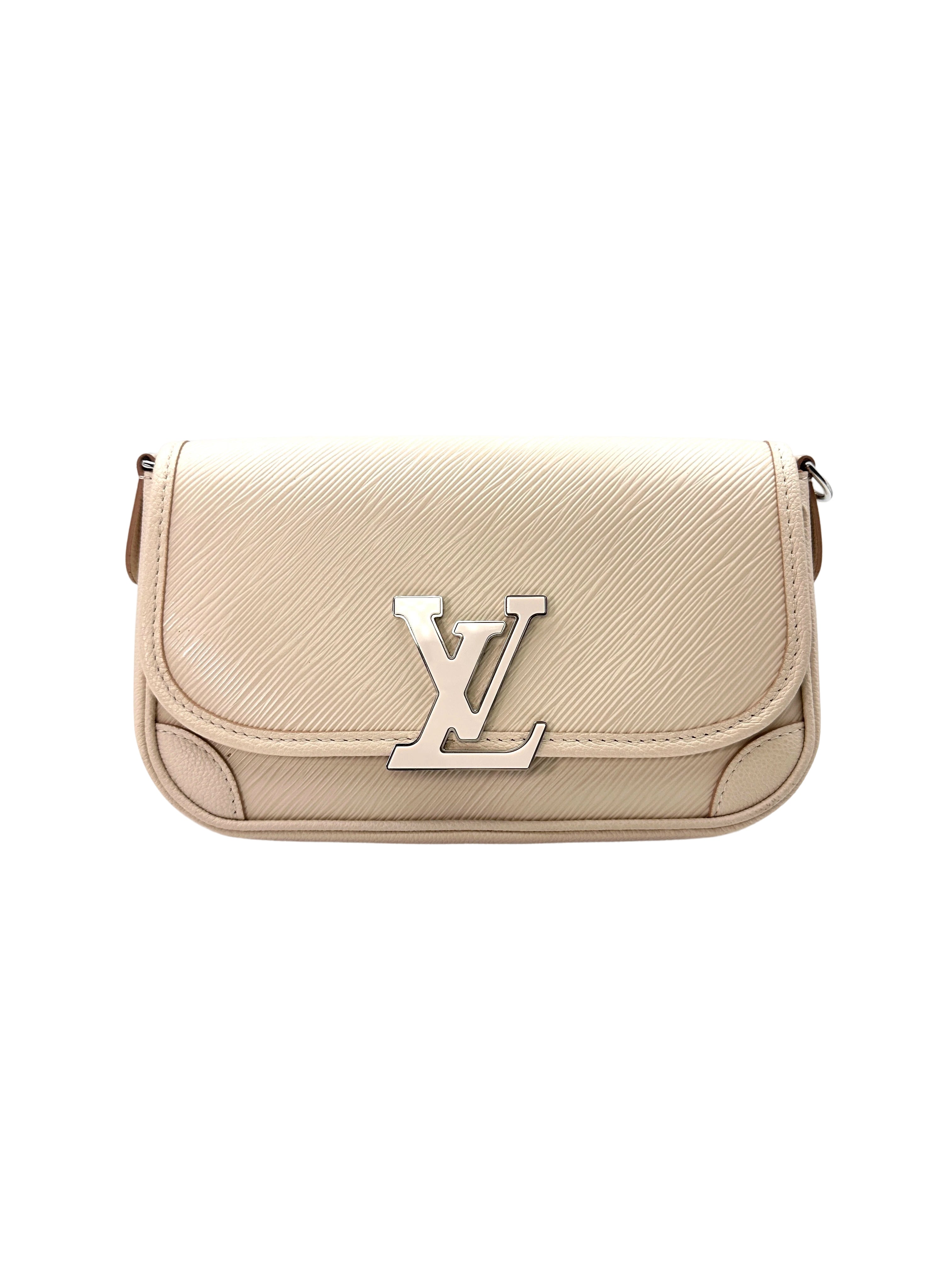 Louis Vuitton Buci White Epi Leather Shoulder Bag LV2132