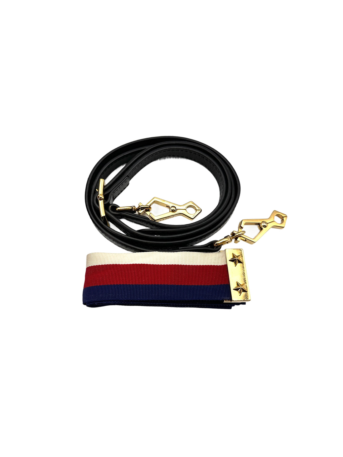 Gucci Sylvie Black Tweed Leather Medium Size Handle Bag GG760