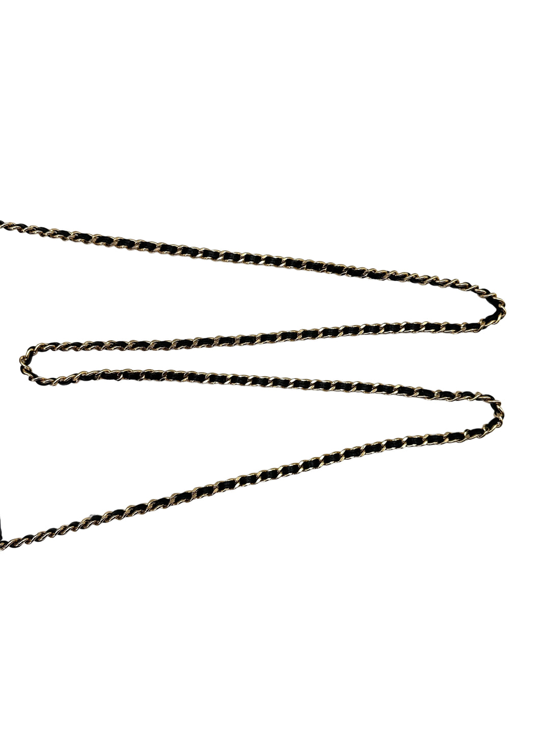 Chanel Black Quilted Leather Wallet On Chain With Gold Buckle(25***24) CC1530