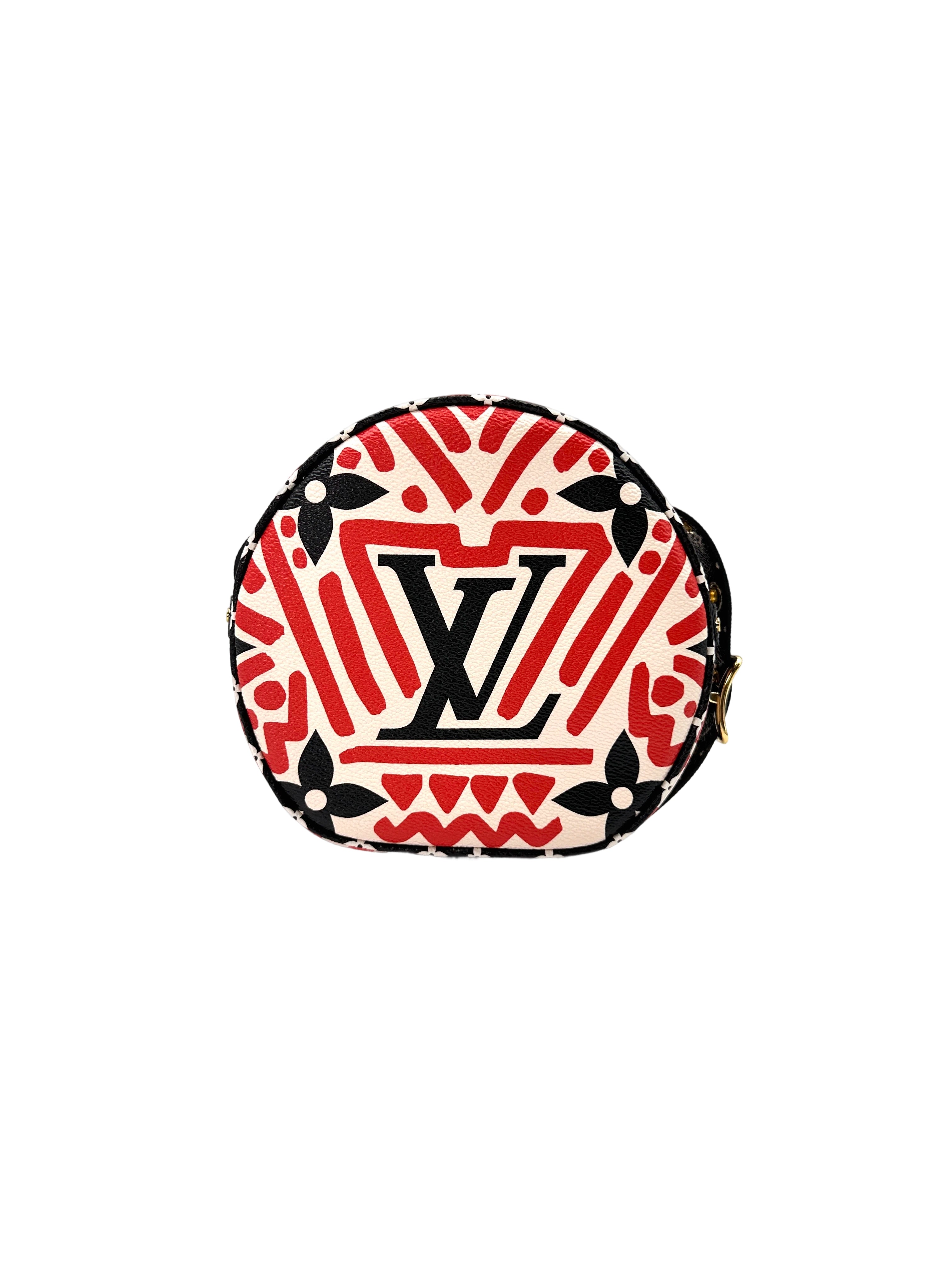 Louis Vuitton LV Crafty Multicolor Monogram Giant Round Pouch LV2133
