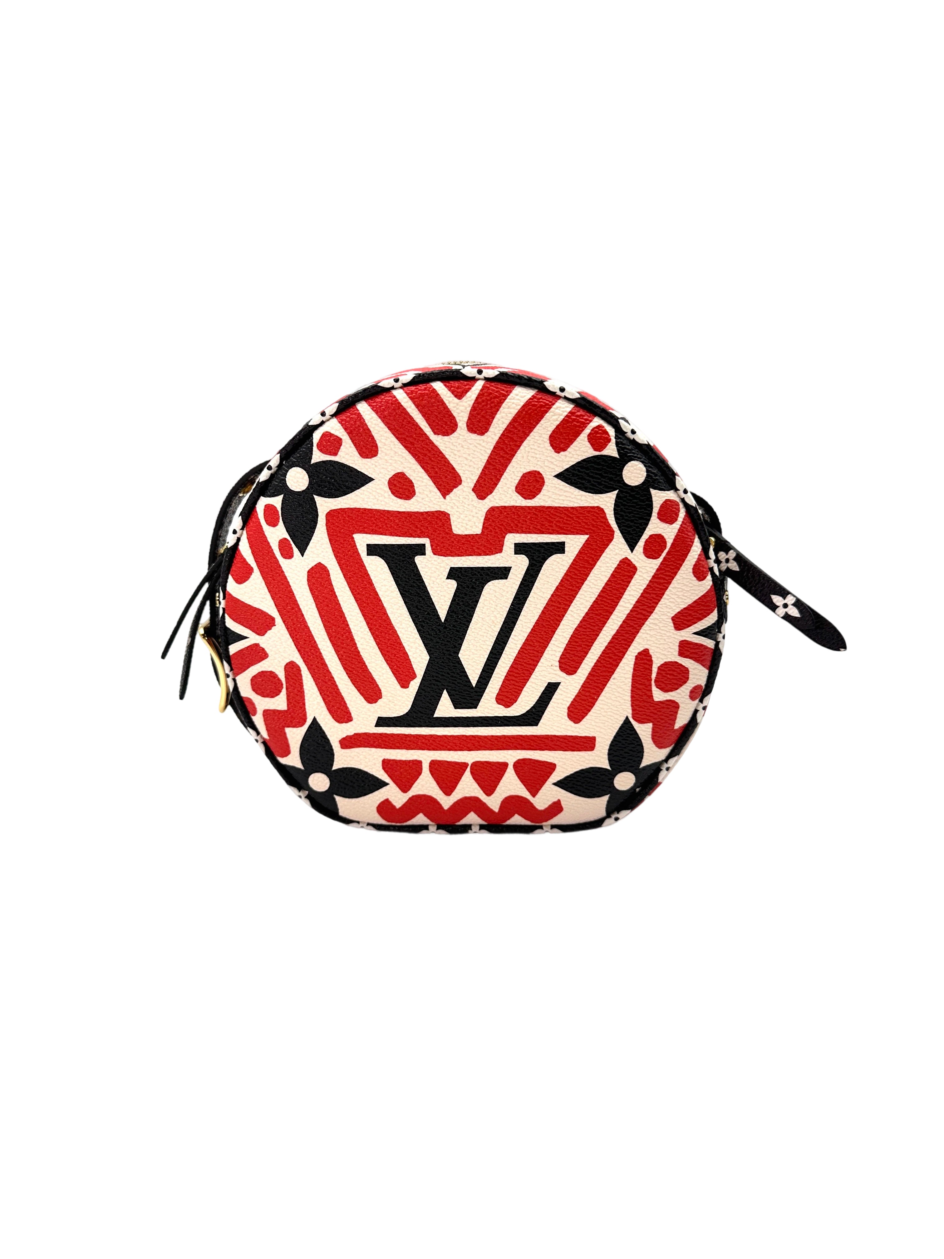 Louis Vuitton LV Crafty Multicolor Monogram Giant Round Pouch LV2133