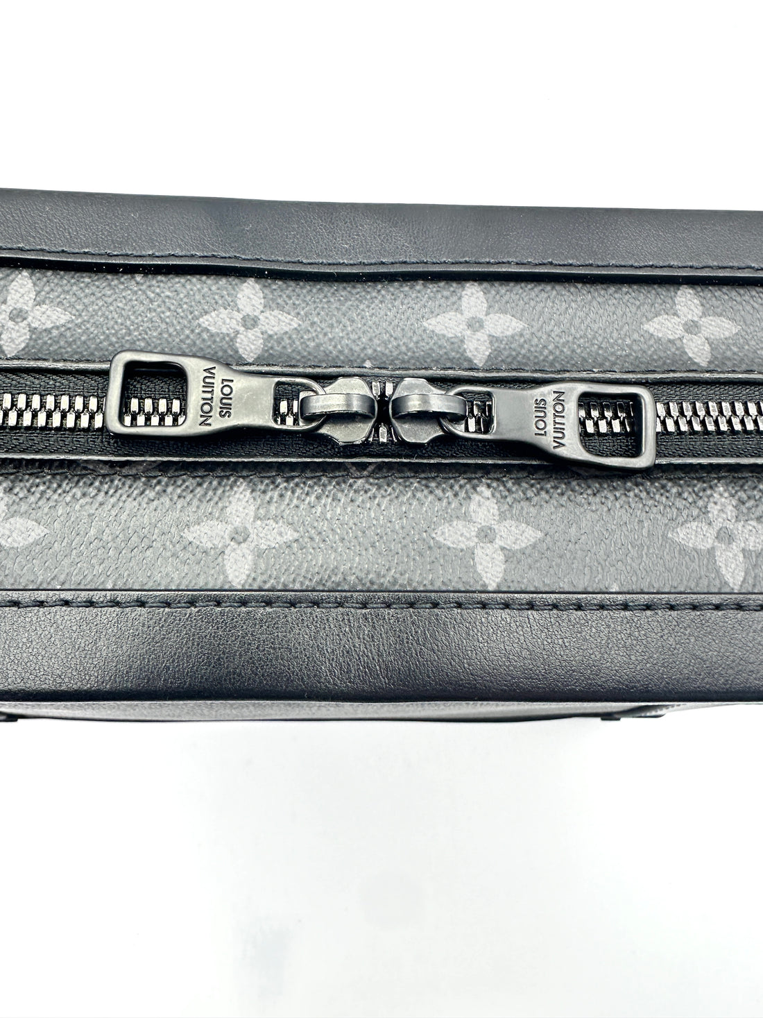 Louis Vuitton Soft Trunk Black Monogram Embossed Shoulder Bag LV2137