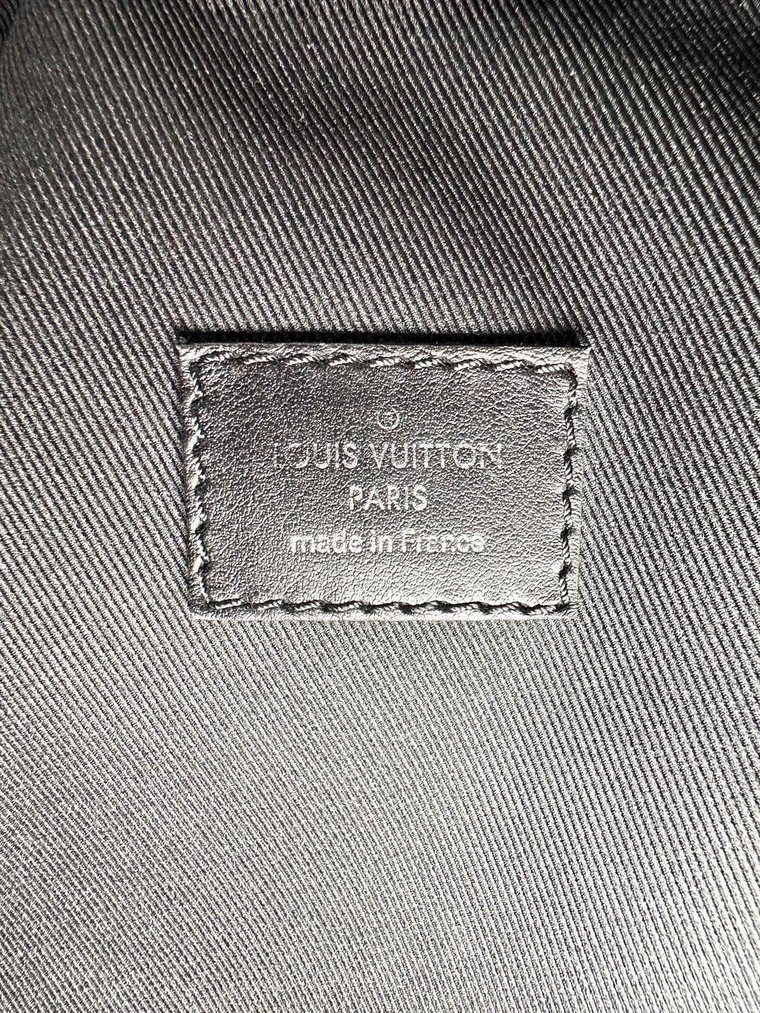 Louis Vuitton Soft Trunk Black Monogram Embossed Shoulder Bag LV2137