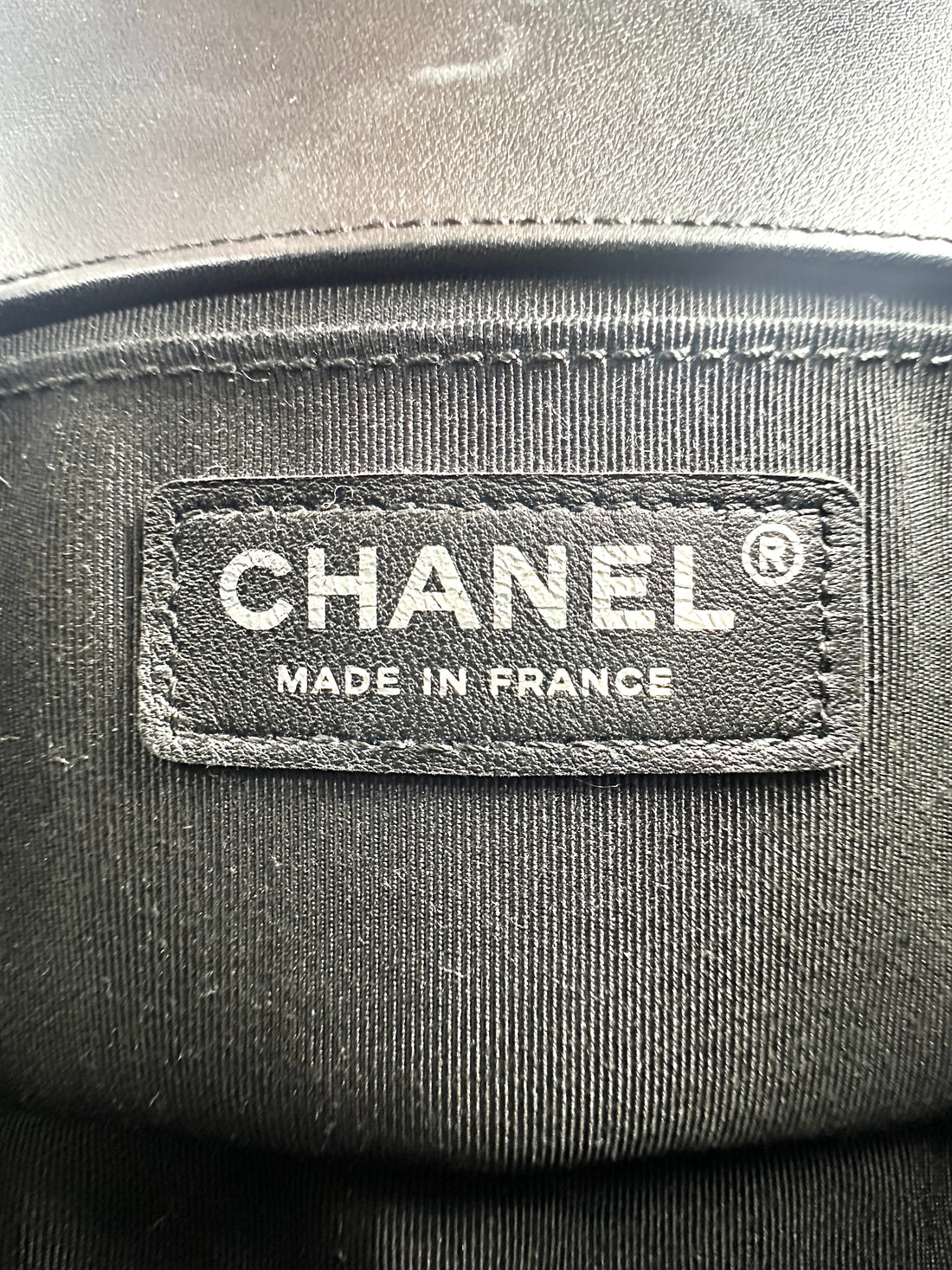 Chanel LeBoy Black Leather & Crystal/Sequin Embellishments Small Size Flap Bag With Silver Buckle(28***31) CC1537