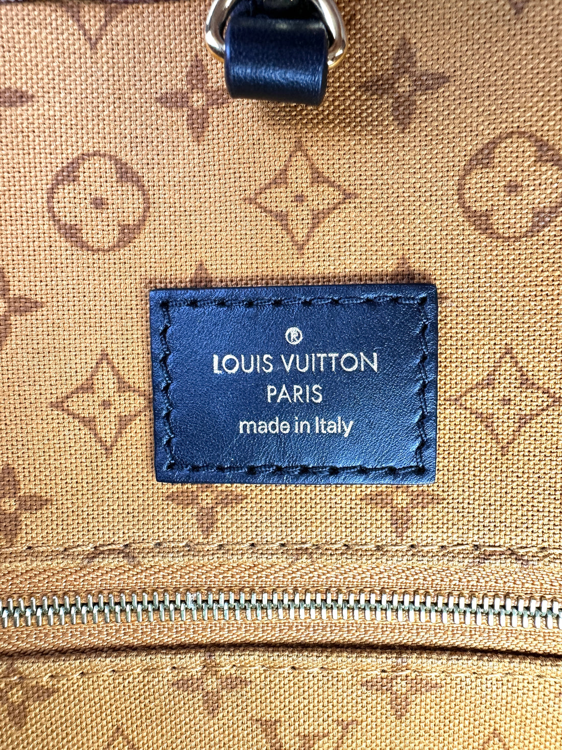 Louis Vuitton LV Crafty Neverfull Caramel/White Gaint Monogram Canvas Tote Bag LV2129