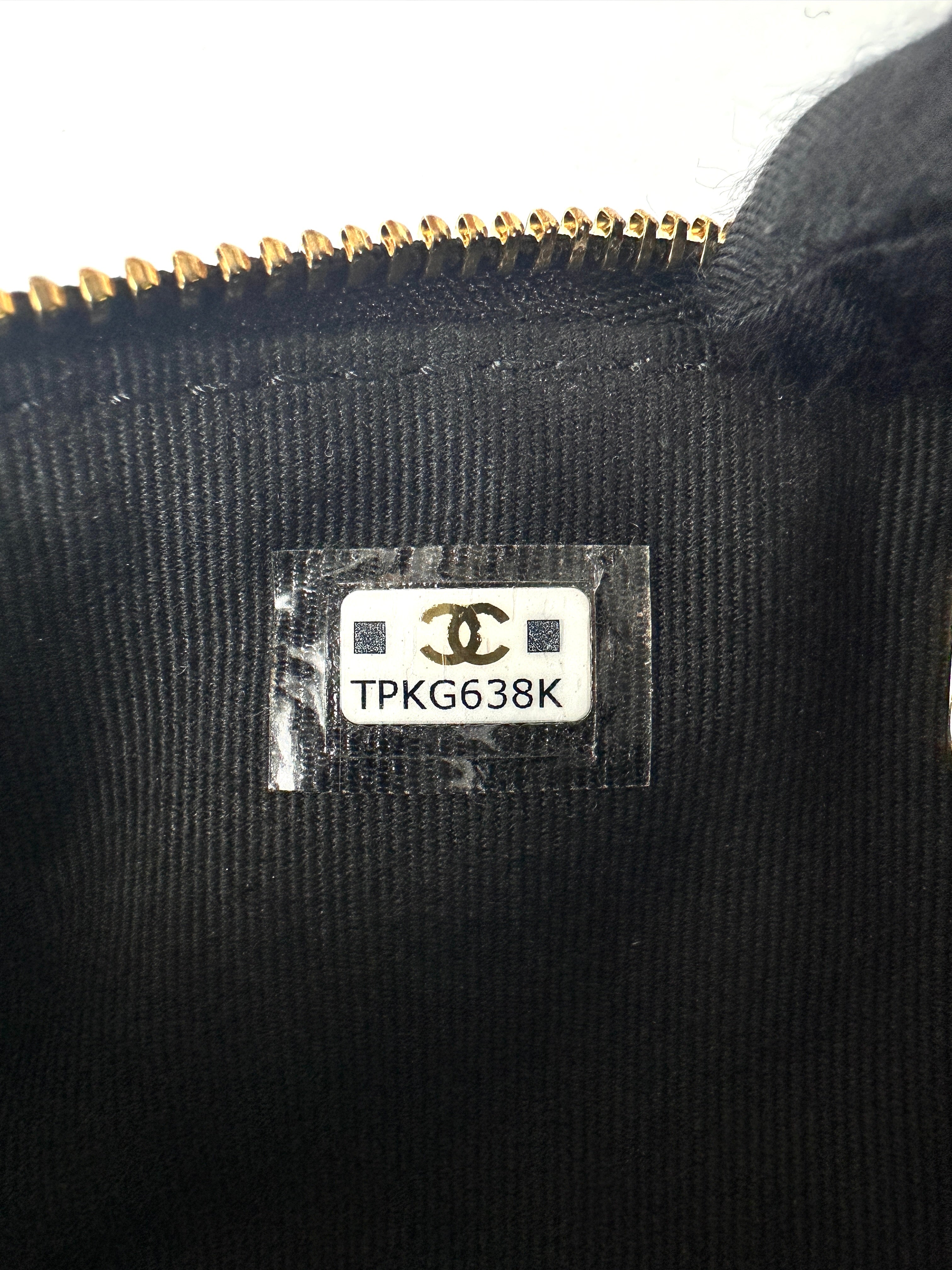 Chanel 23S Black Quilted Patent Leather Mini Bowling Bag(TP***8K) CC1536
