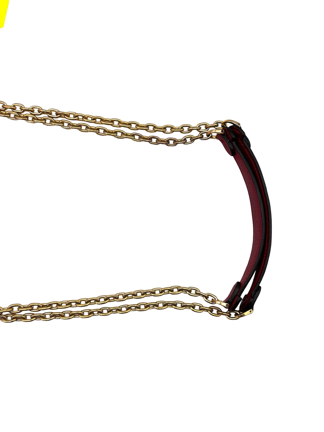 Louis Vuitton Vavin MM Red Monogram Empreinte Leather Chain Shoulder Bag LV2134