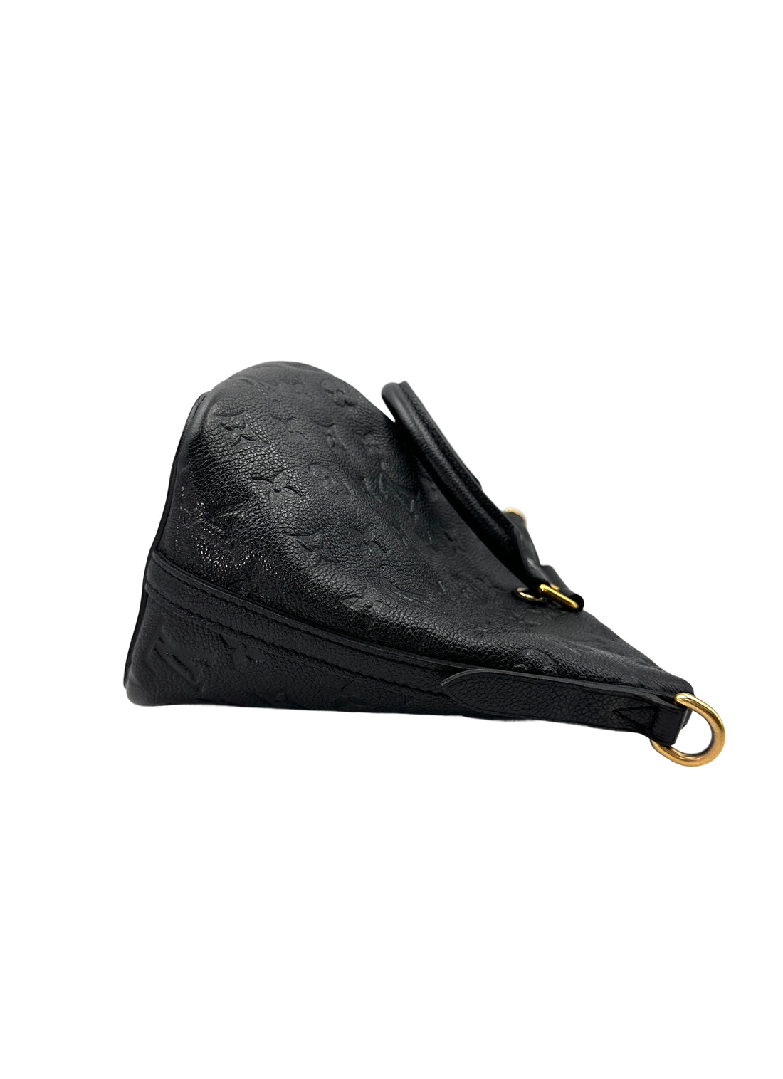 Louis Vuitton Mazarine Black Monogram Empreinte Leather Handle Bag LV2138