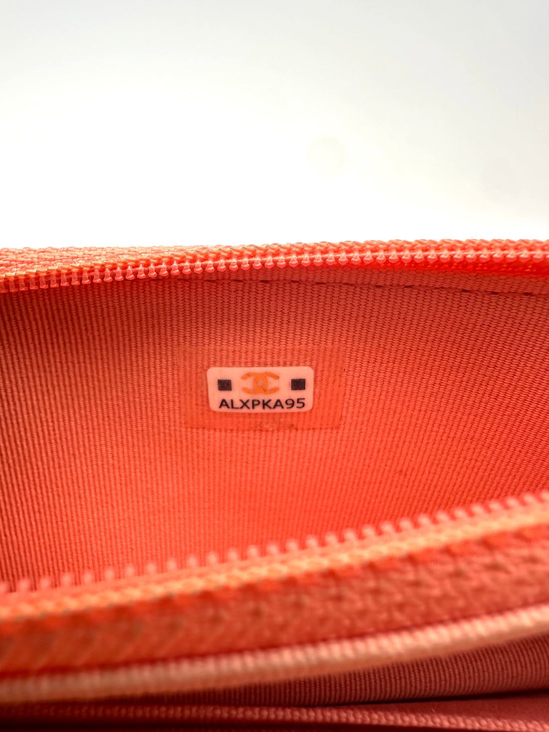 Chanel 19Bag Orange Quilted Leather Wallet On Chain(AL***95) CC1539
