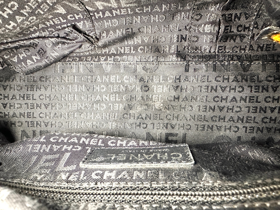 Chanel LAX Square Black Quilted Calfskin Bowler Bag(10***32) CC1542