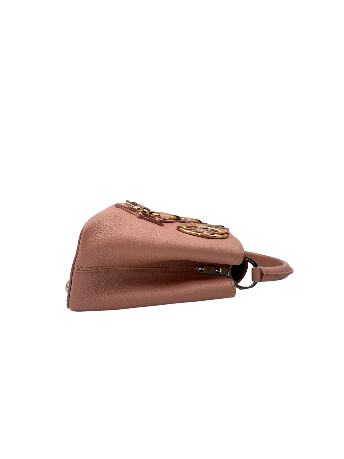 Louis Vuitton Capucines BB Mechanical Flowers Pink Leather Top Handle Bag LV2146